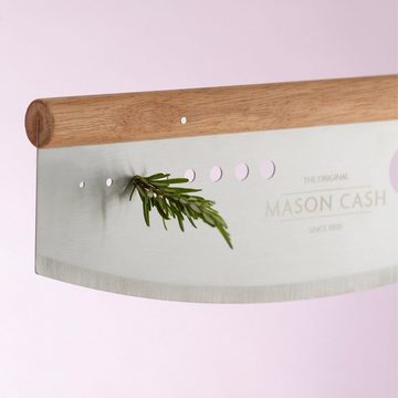 Mason Cash Pizzaschneider, 3in1-Funktion, Edelstahl, Holz