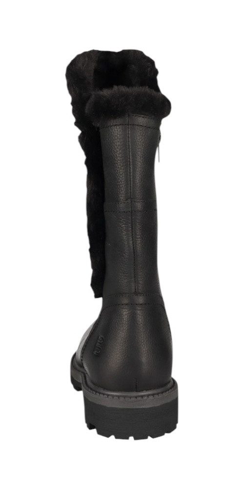 BAGATT DD31-APD50 (Lederstiefel mit Innenfutter) schwarz Damen Winterstiefel