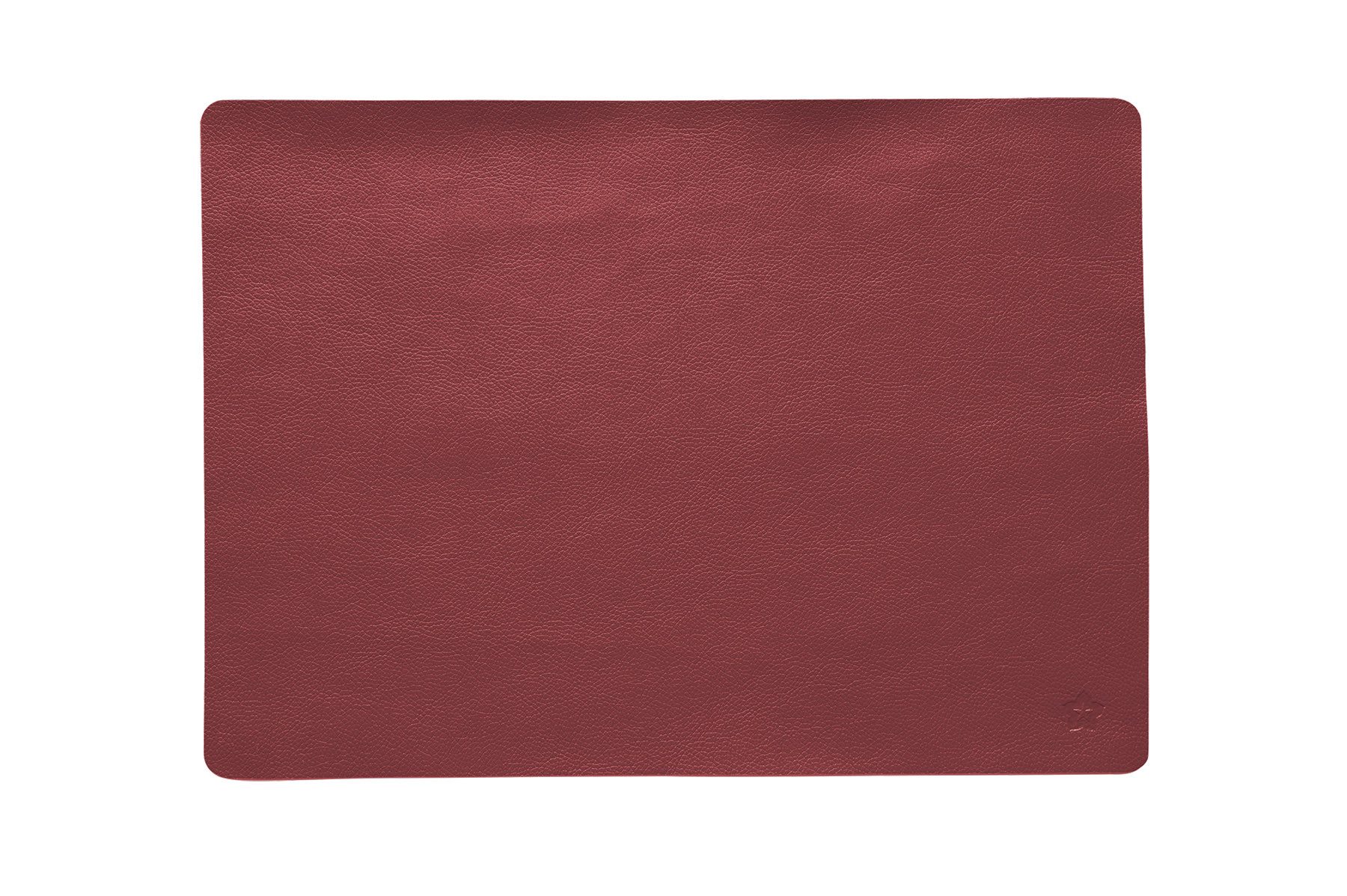 PICHLER Platzset Tischset 12er Set Jazz Rechteck 033/046 burgund, (Spar-Set, 12-St., 12 Platzdecken), Platzset Tischset Esszimmer Küche