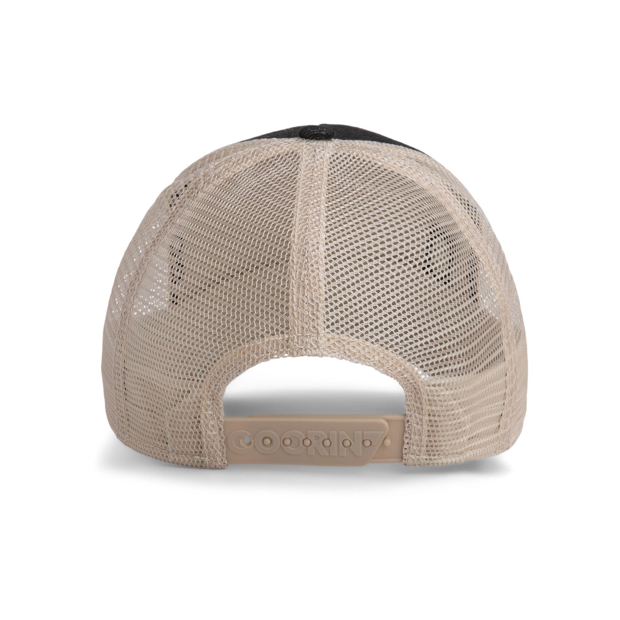 GOORIN Bros. Trucker Cap Goorin Bros. Denim Skull Trucker Cap Dark Denim (Basecap, Basecap, Trucker Kappe, Meshcap)