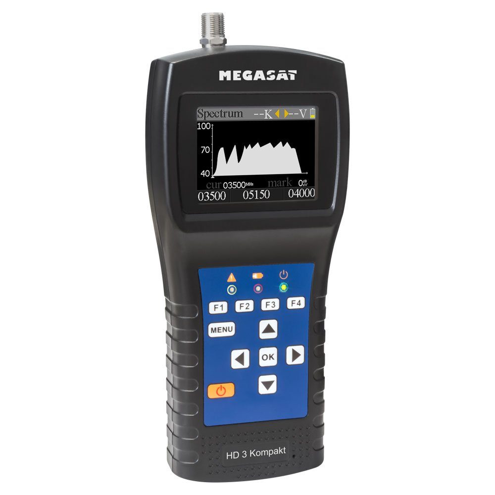 Megasat Satfinder Megasat HD3 HD 3 Kompakt Satmessgerät DVB-S / S2 SD HDTV Messgerät