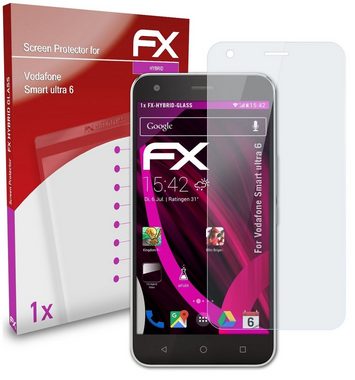 atFoliX Schutzfolie Panzerglasfolie für Vodafone Smart ultra 6, Ultradünn und superhart