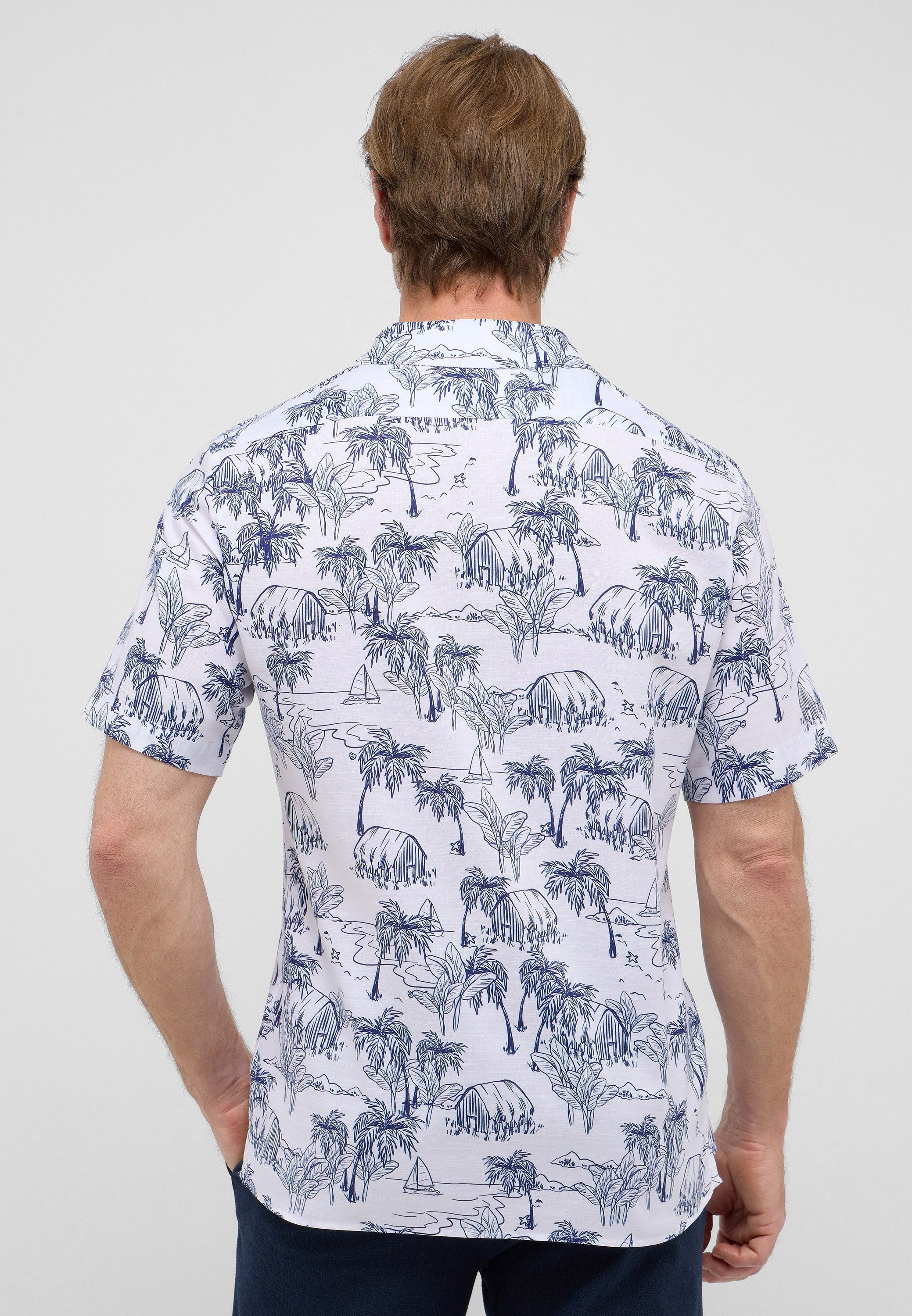 Eterna Kurzarmhemd MODERN FIT EASY IRON (bügelleicht) günstig online kaufen