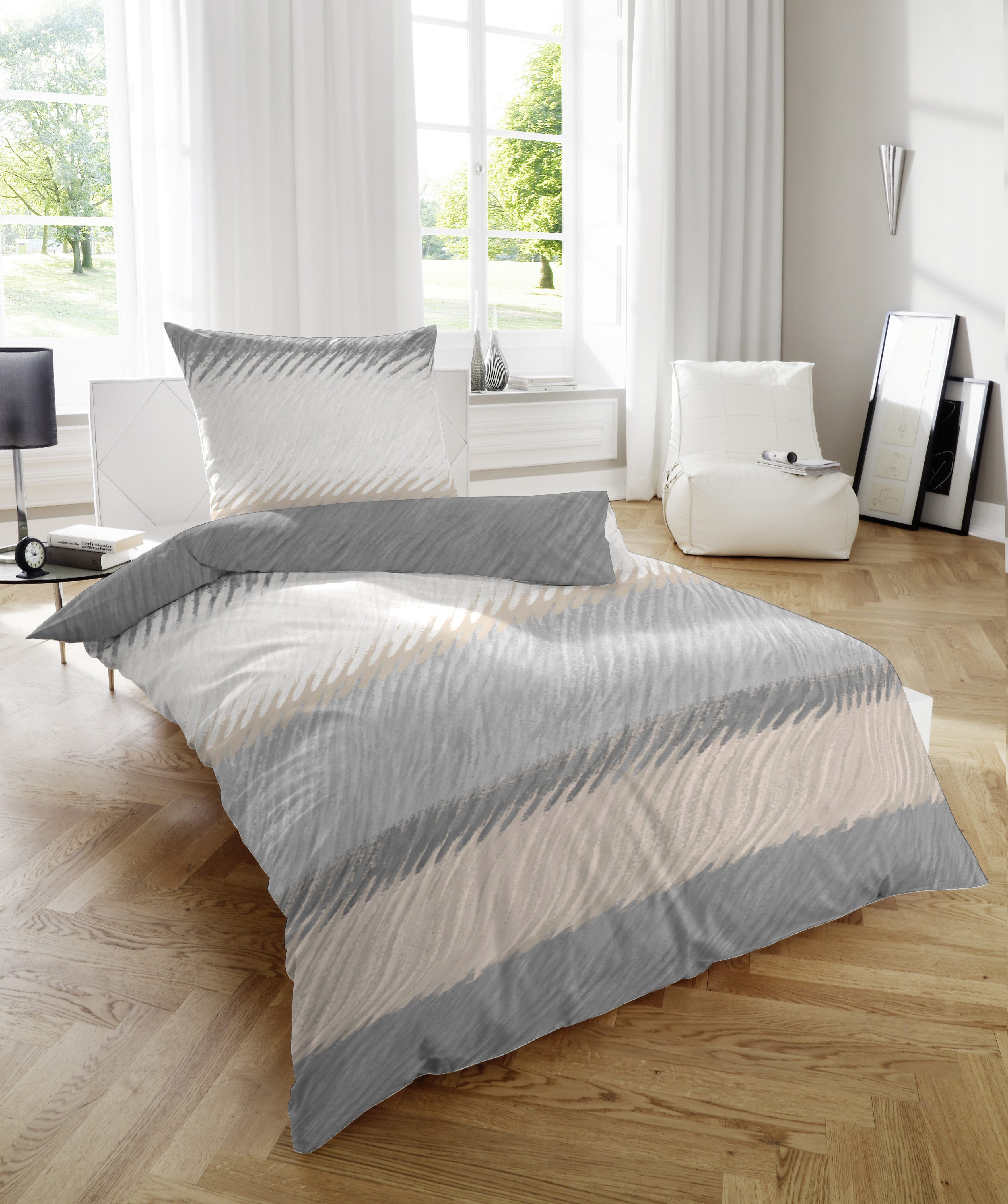 Primera Bettwäsche Feinbiber-Bettwäsche, Flanell, 1 teilig, günstig online kaufen