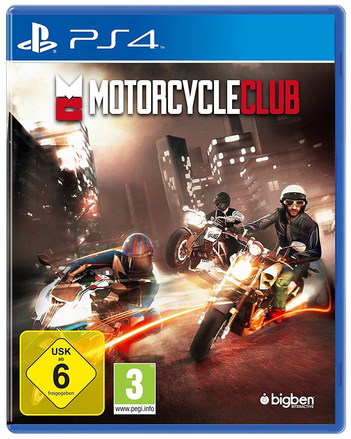 PS4 Motorcycle Club - Motorradrennen - Rennspiel- PlayStation 4 (Blu-ray Disc), PlayStation 4