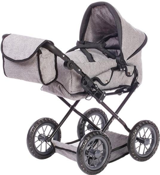 Knorrtoys® Kombi-Puppenwagen Ruby - Stone, mit Wickeltasche günstig online kaufen