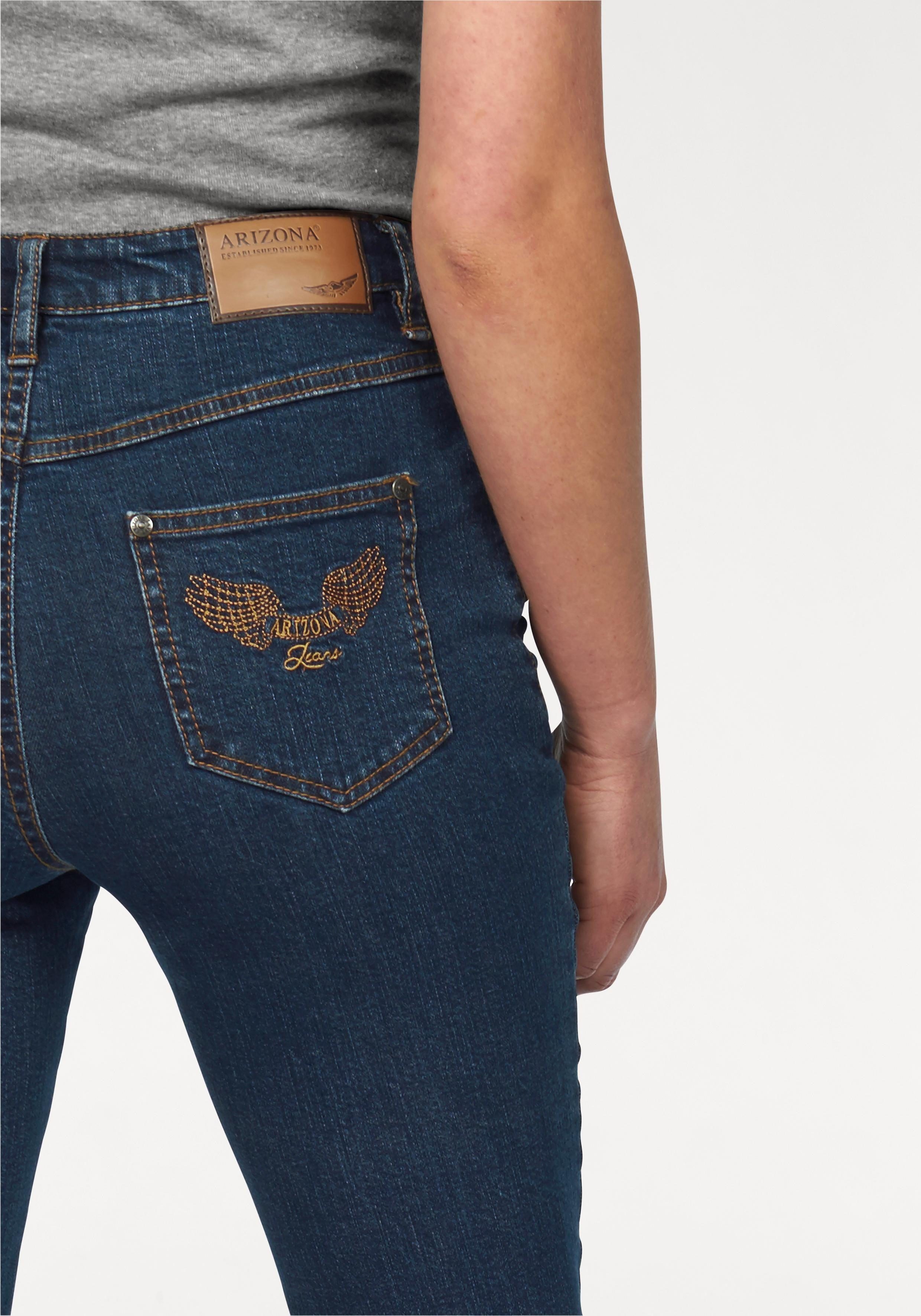 Arizona Jeans Waist Comfort-Fit WITT Gerade blue-stone WEIDEN High
