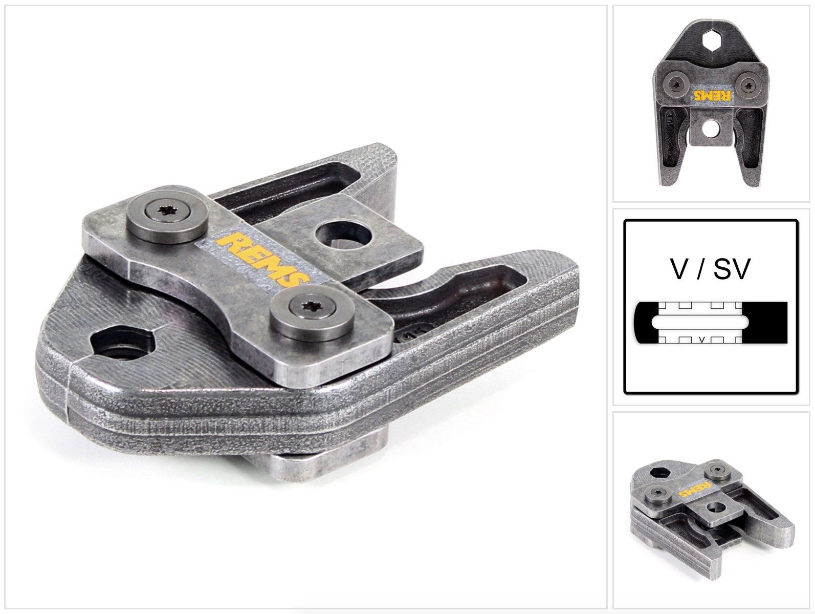 Rems Werkstattpresse Pressbacke Presszange Standard V15 (570115) für ROMAX 4000 / Akku P