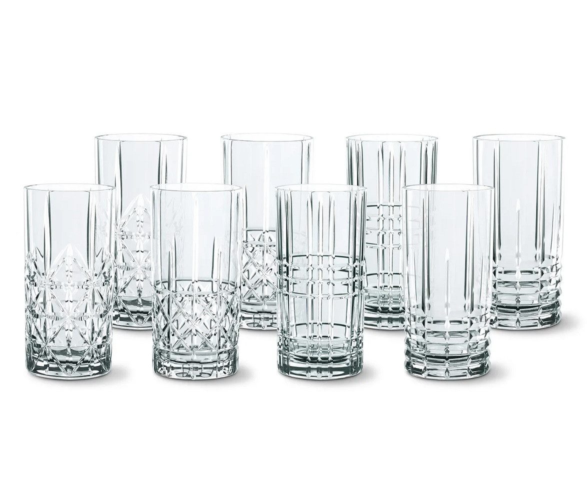 Nachtmann Longdrinkglas Nachtmann Highland Longdrink 8er Set, Glas