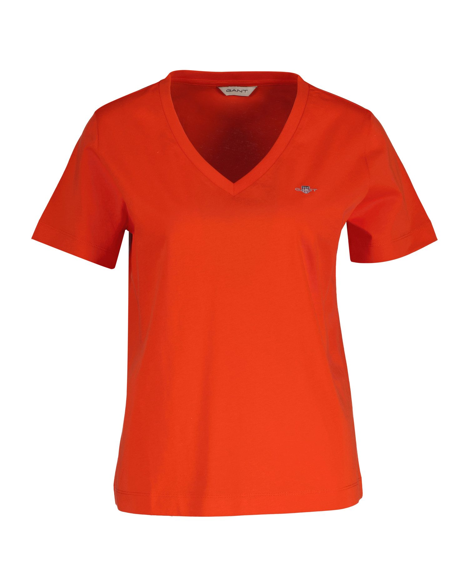 Gant T-Shirt REG SHIELD KA V-NECK T-SHIRT mit einer kleinen Logostickerei a günstig online kaufen