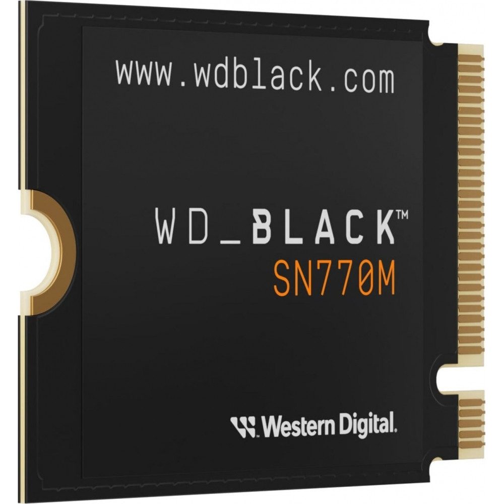 Western Digital WD Black SN770M 1 TB SSD - Interne Festplatte - schwarz interne SSD (1 TB) M.2 2230"
