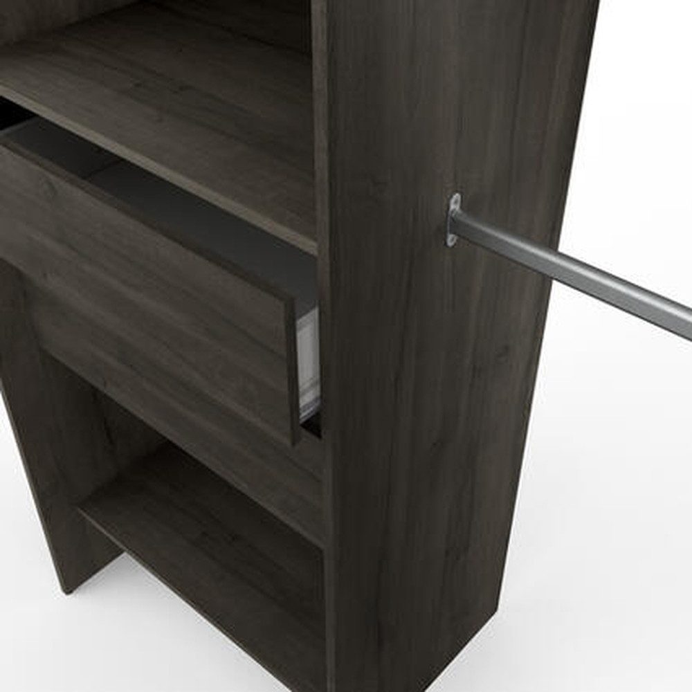 PREISBRECHER Kleiderschrank Miami 192 x 205 x 50 cm (B/H/T)