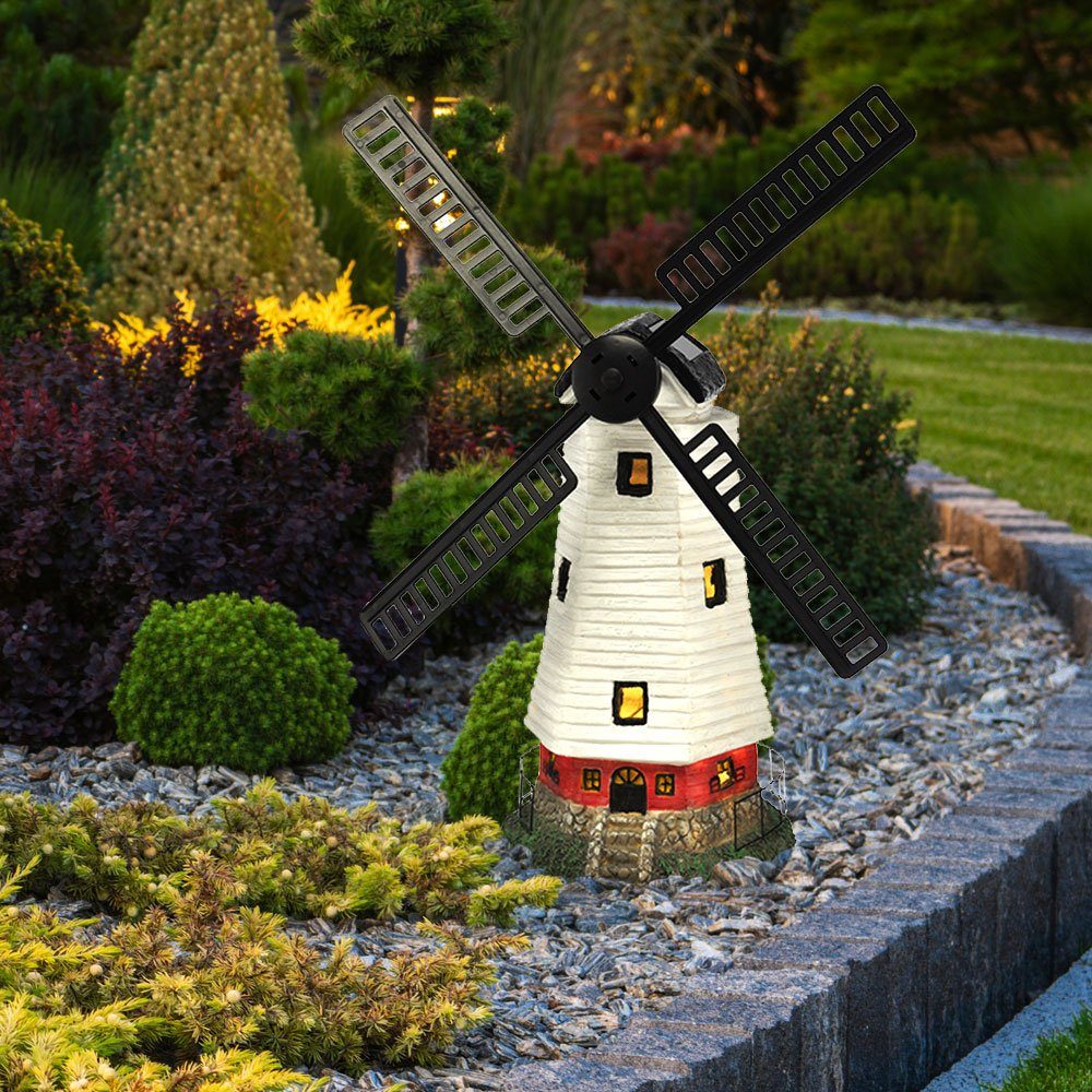 LED Solarleuchte, Warmweiß, LED Solar Außen Leuchte Garten