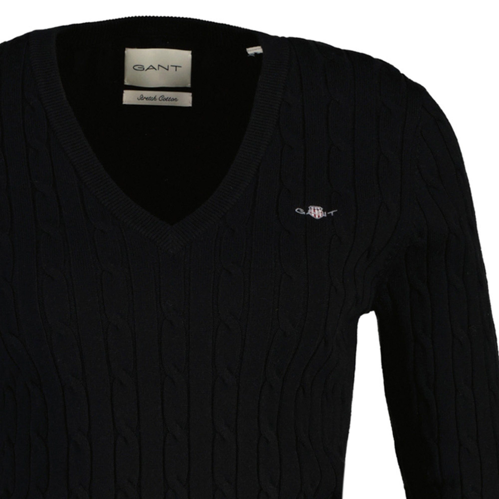 Gant Sweater Damen Strickpullover Baumwolle