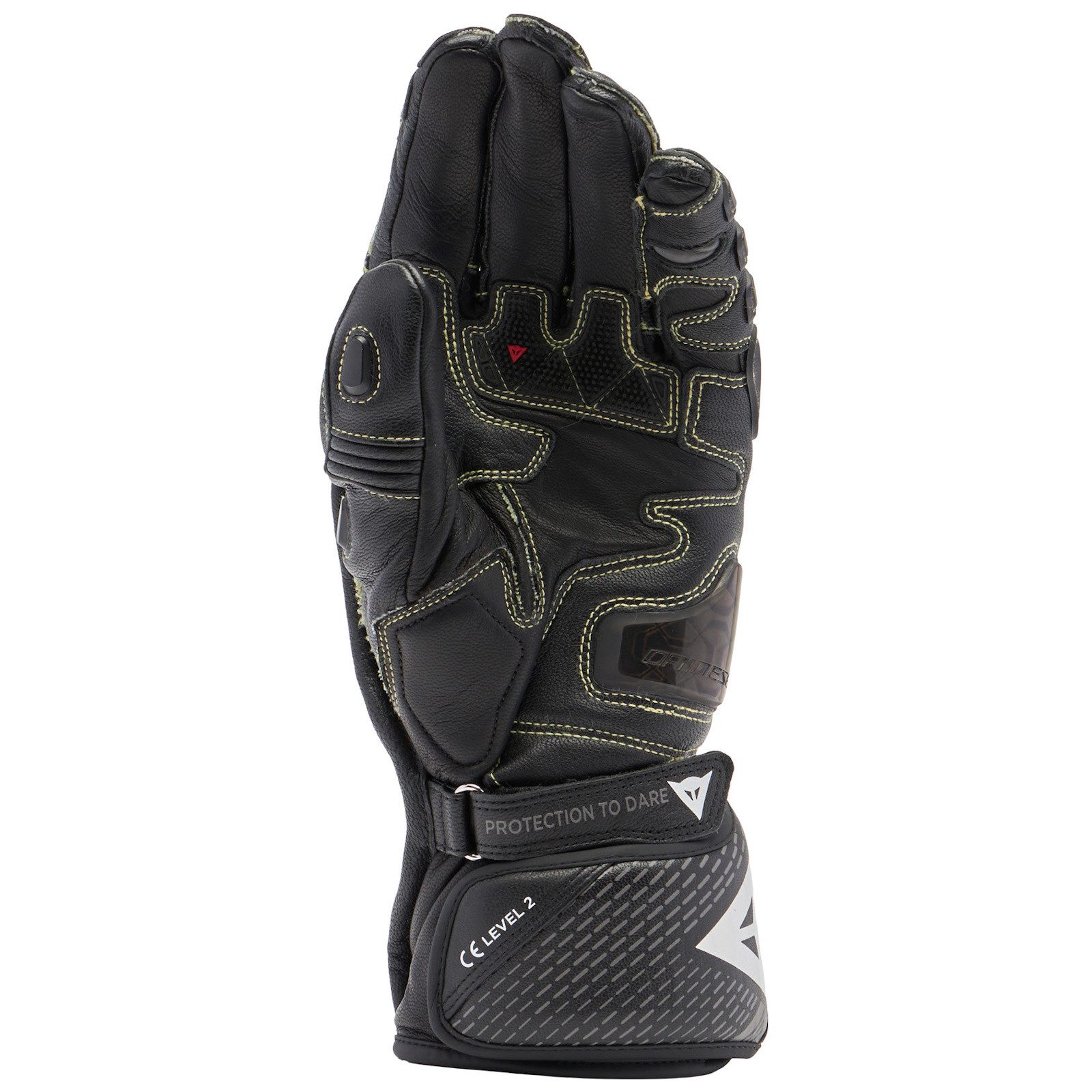 Dainese Motorradhandschuhe Dainese Full Metal 7 Motorradhandschuhe Schwarz / Schwarz XXL atmungsaktiv