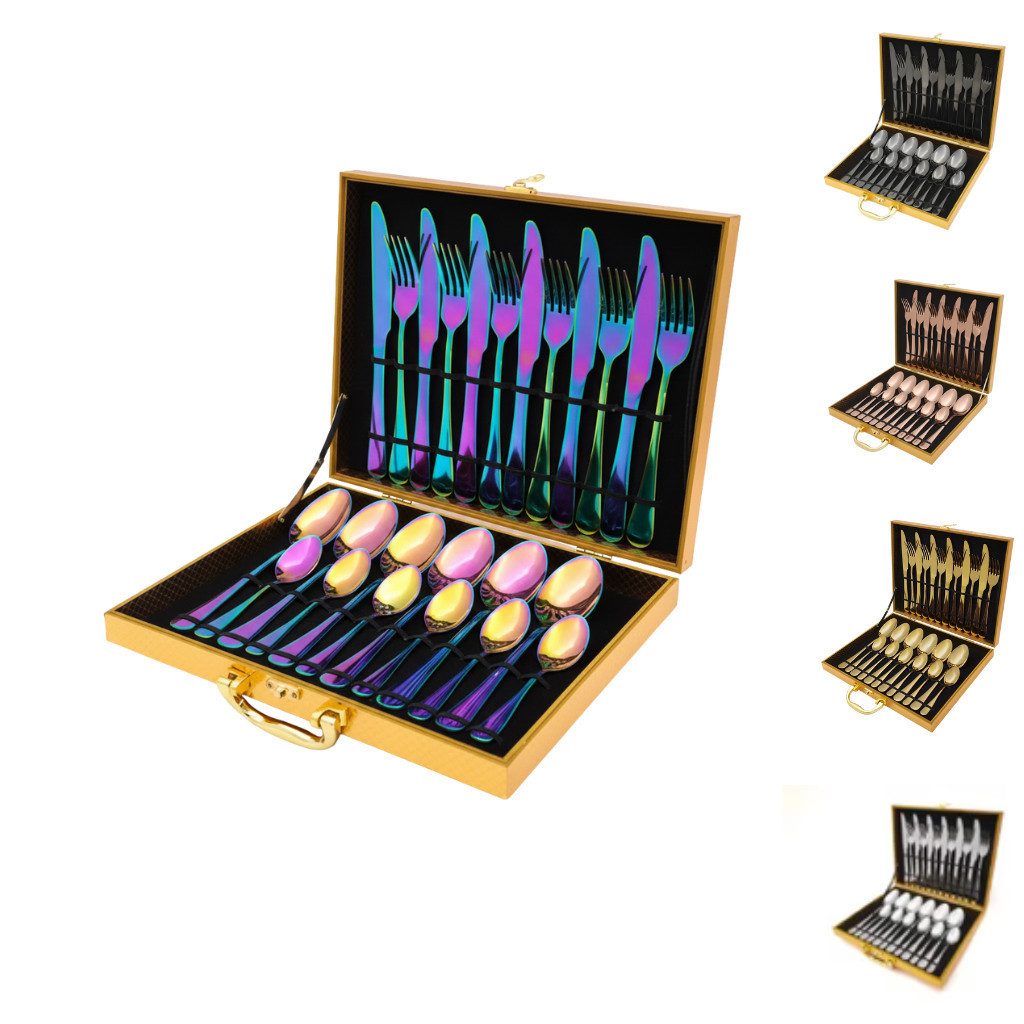 Faizee Home Besteck-Set faizee home ModernStyle Besteckset 5-farbig