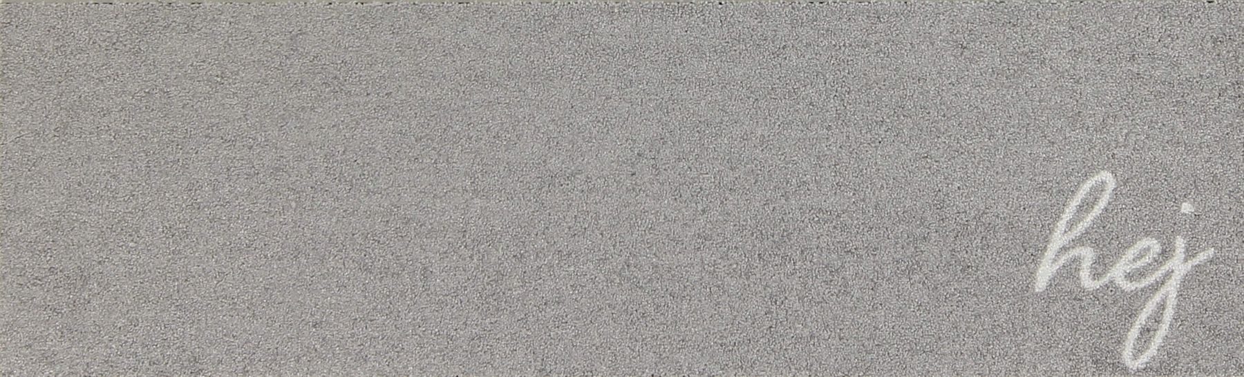 MOCAVI Fußmatte Hej grau, Schuhparkplatz, lang, günstig online kaufen