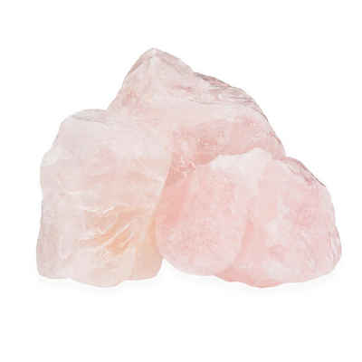 NKlaus Mineralstein 300g Rosenquarz Wassersteine Energetischer Edelsteine Rohsteine Naturs, Wassersteine