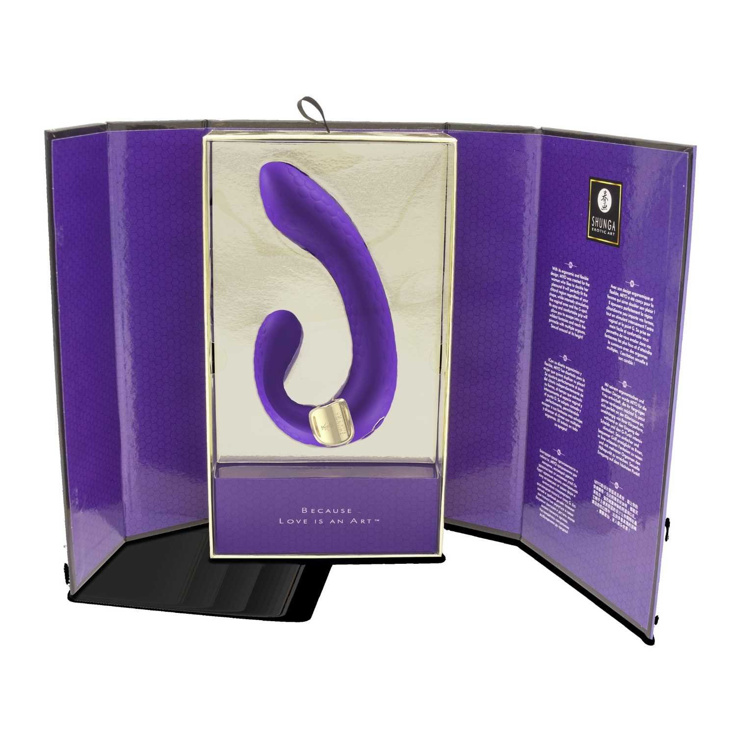 Shunga Miyo Vibrator Toys Shunga Paar-Vibrator violett