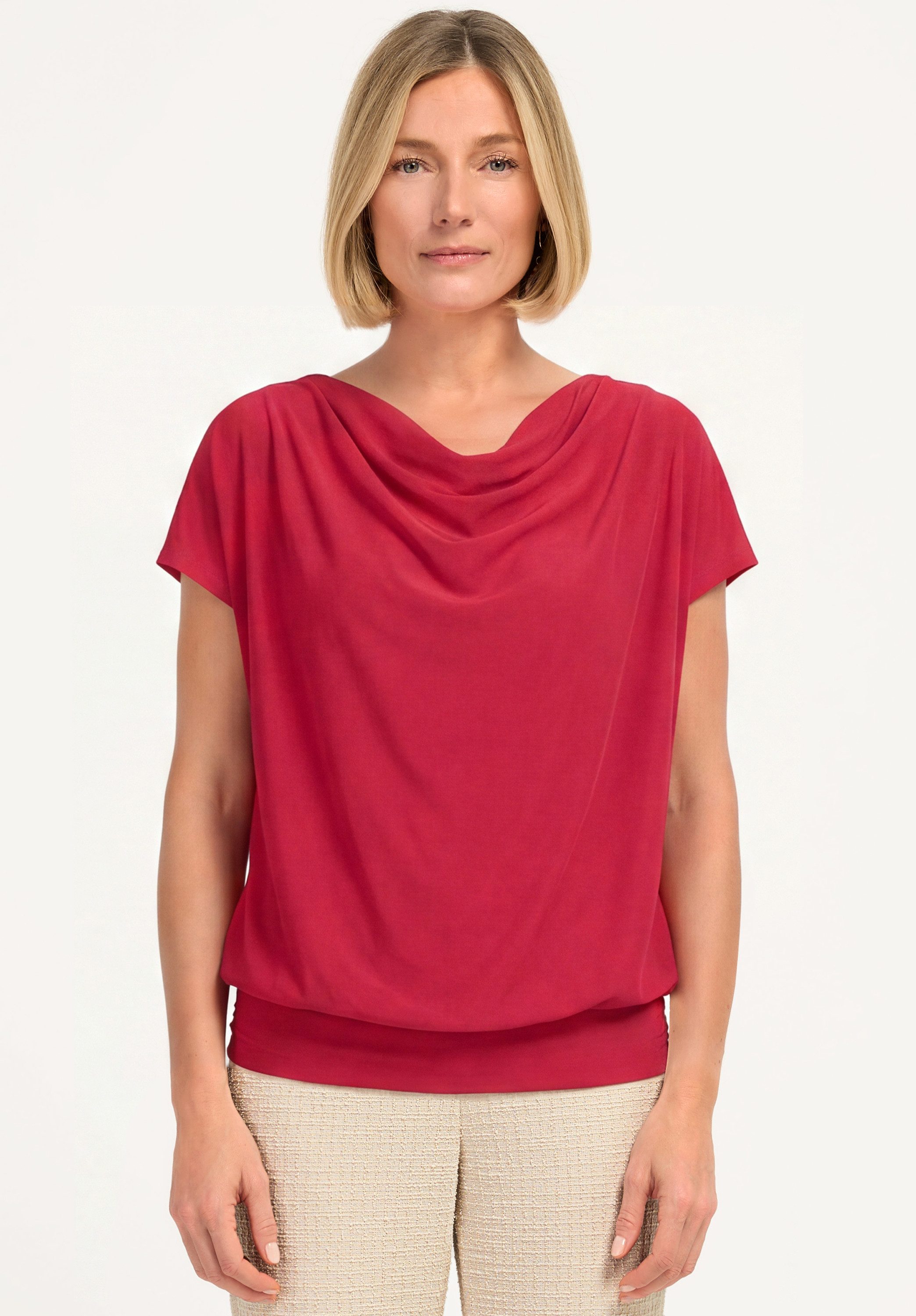 bianca Wasserfallshirt WIEBKE aus softer Technojersey-Qualität