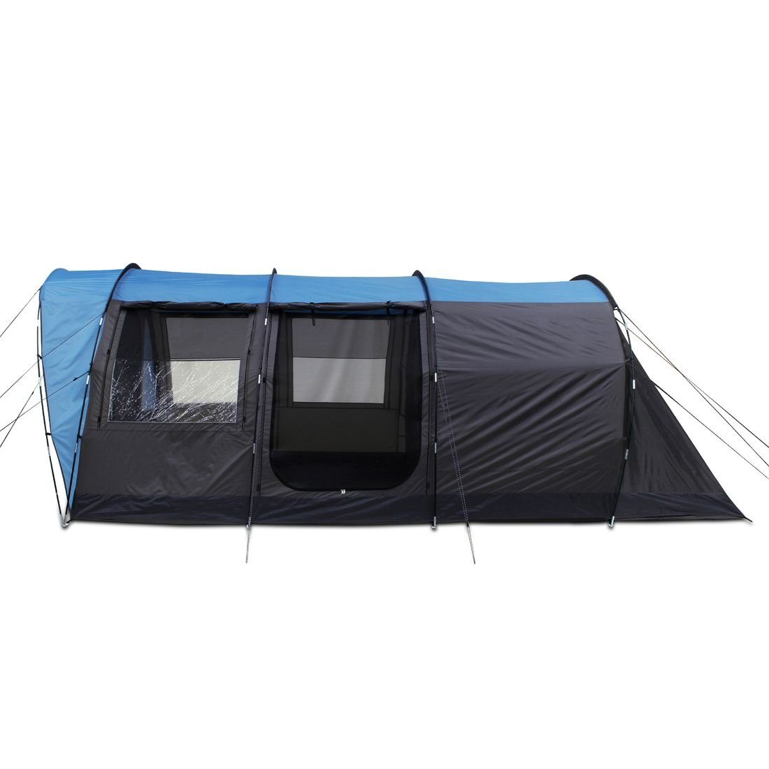 yourGEAR Tunnelzelt yourGEAR Zelt Bora 5 Personen Tunnelzelt Familienzelt Vordach 5000 mm, Personen: 5