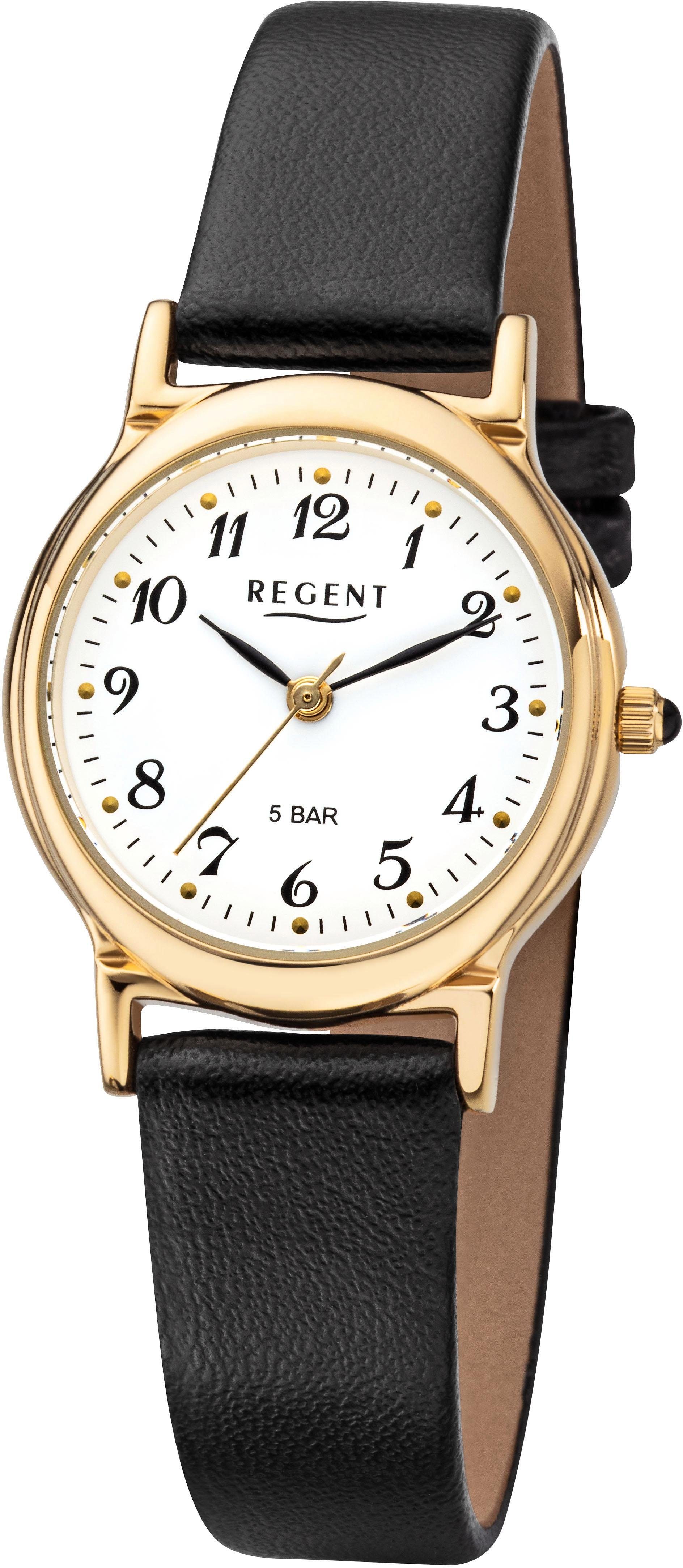 Regent Quarzuhr F015, 6910.45.19, Armbanduhr, Damenuhr, günstig online kaufen