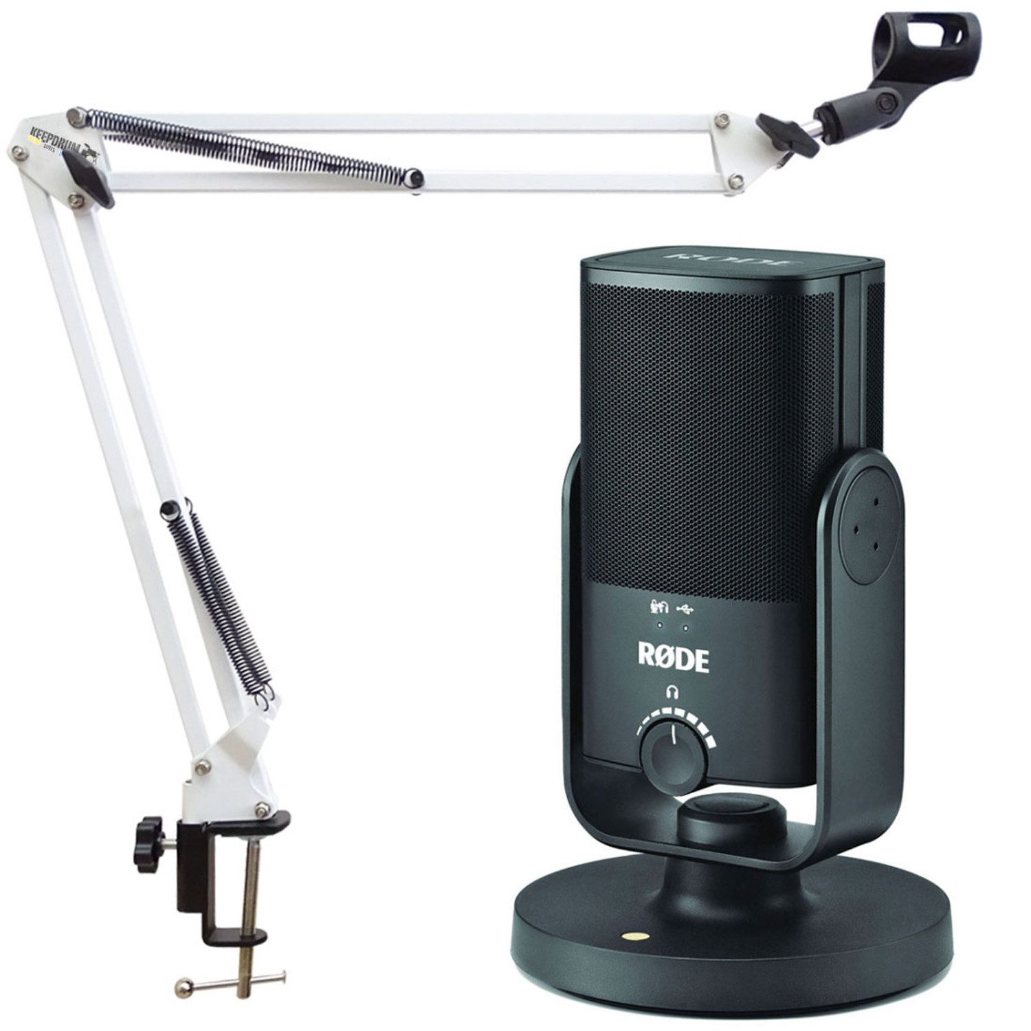RØDE Mikrofon Rode NT-USB MINI USB-Studio-Mikrofon mit NB35WH ...
