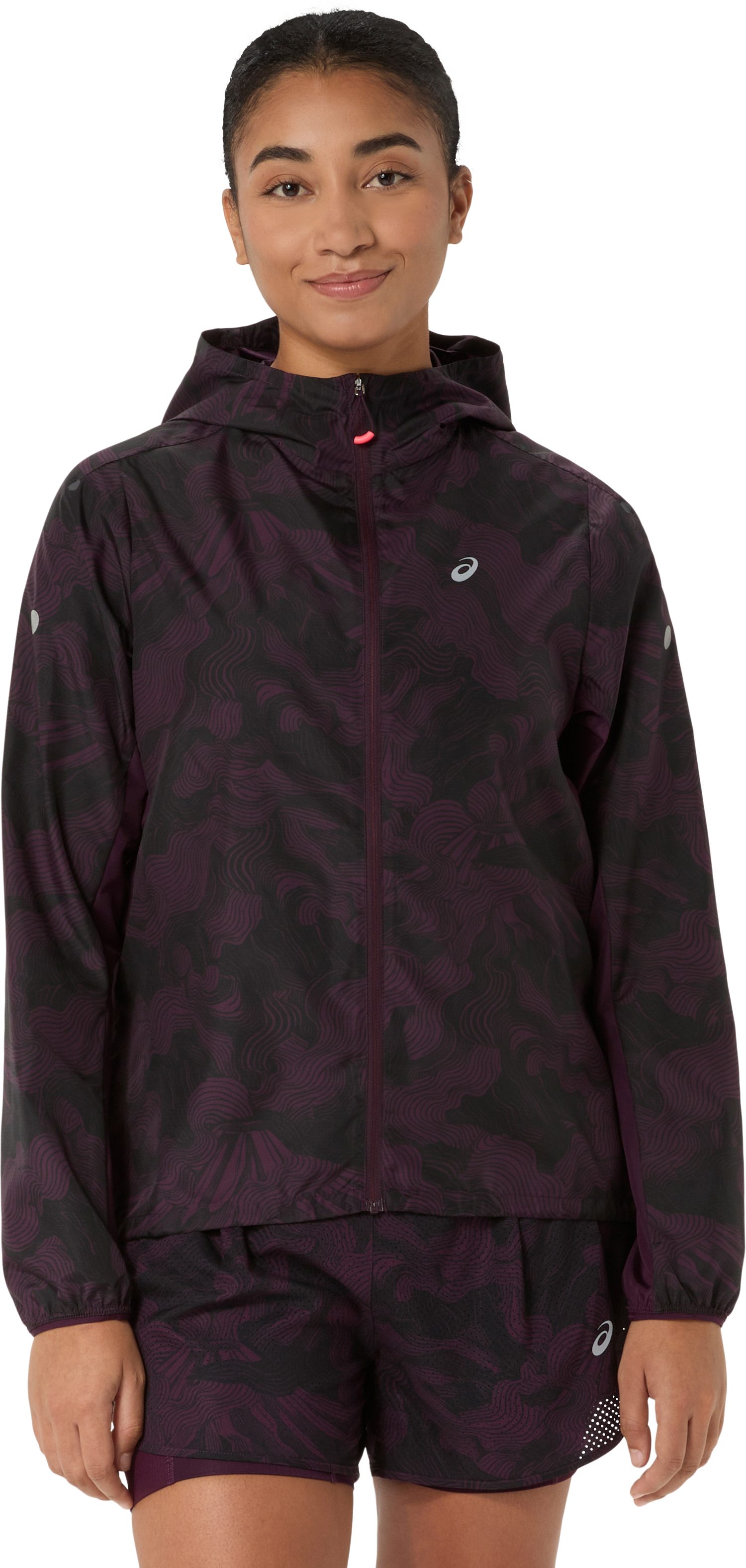 Asics Laufjacke FUJITRAIL PACKABLE JACKET wind- und wasserdicht, kompakt verstaubar in der Rückentasche