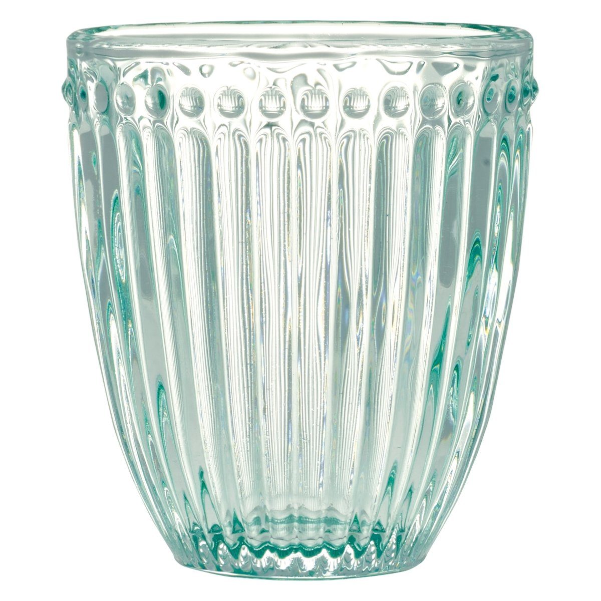 Greengate Glas Alice Glass Water cool mint 9 cm, Glas