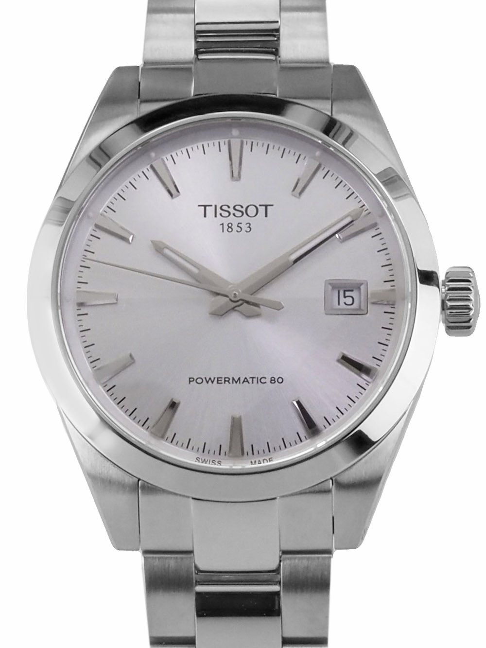 Tissot Automatikuhr Swiss Made Herren Uhr 38 mm Ø T1658071103100 Powermatic 80