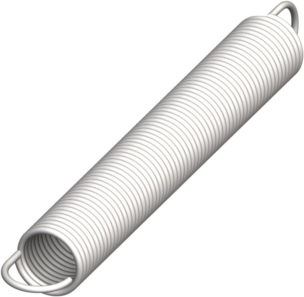 alfer Druckfeder alfer Zugfeder M20, M 20, Maß B: 23.5 mm Stahl roh