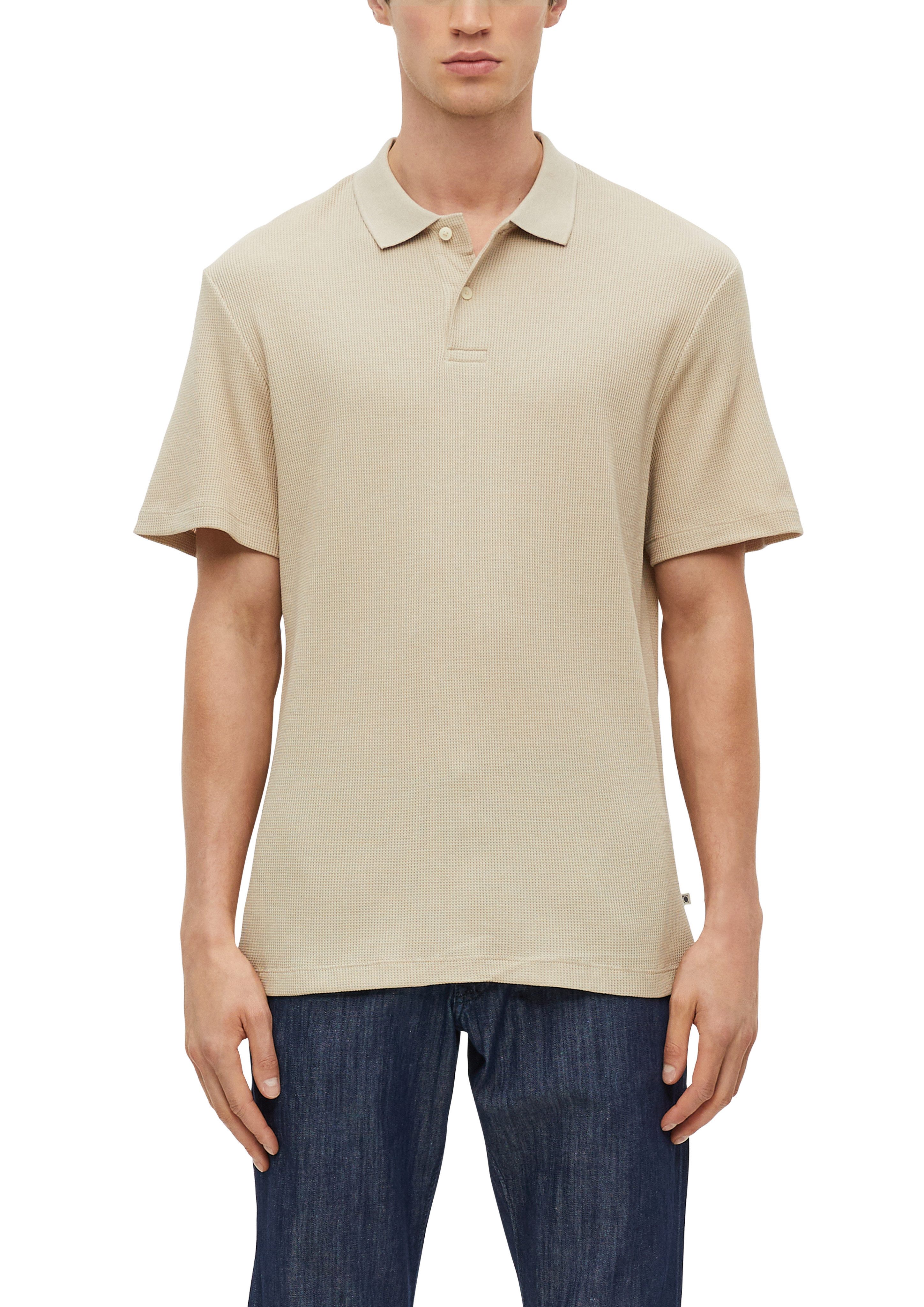 s.Oliver Poloshirt Sommer-Poloshirt in Struktur-Optik