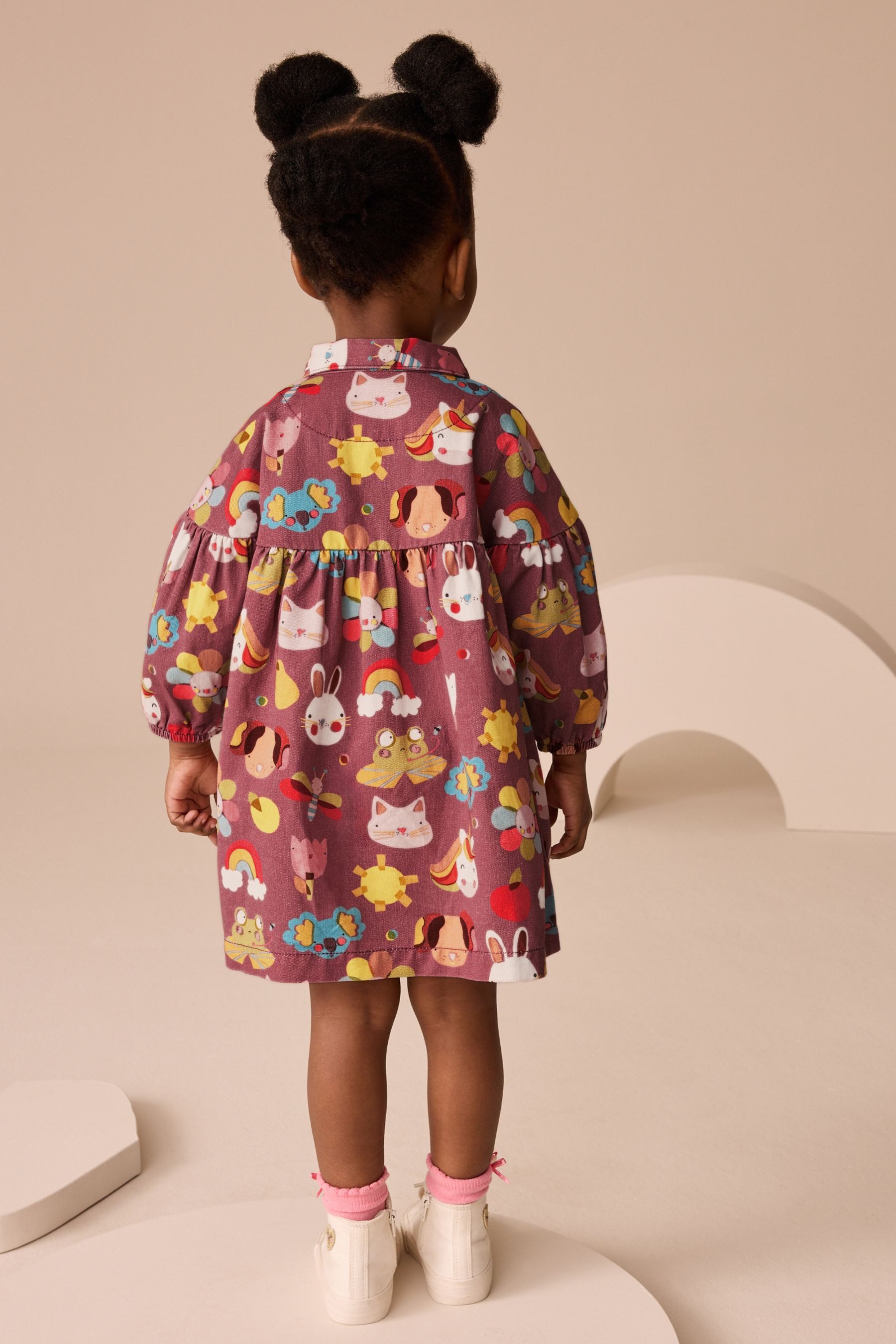 Next Hemdblusenkleid Hemdkleid aus Baumwolle (1-tlg) günstig online kaufen