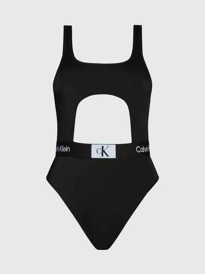 Calvin Klein Swimwear Badeanzug CUT OUT ONE PIECE - RP