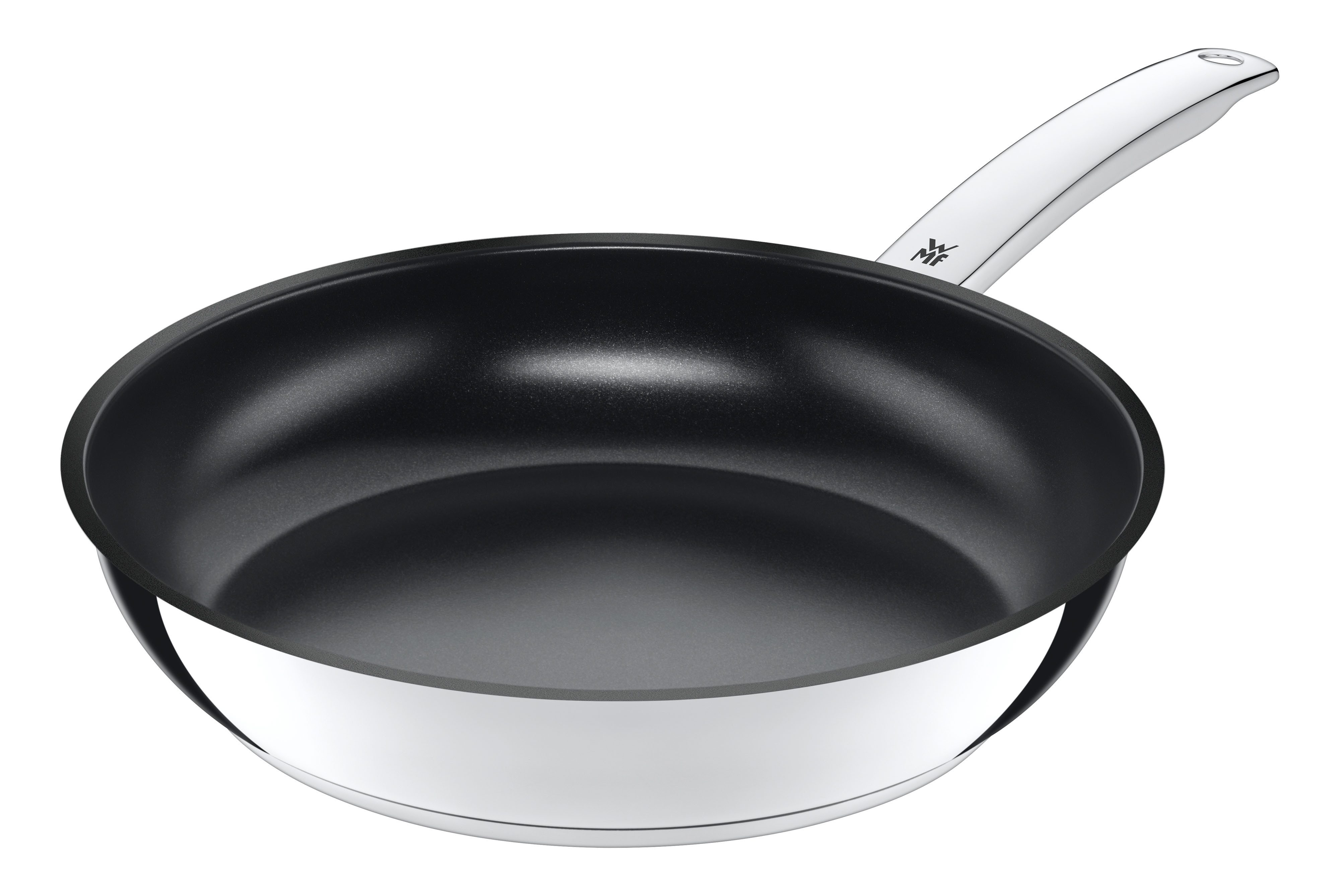 WMF Bratpfanne Durado Edelstahlpfanne 28 cm, Induktion, Cromargan® Edelstahl Rostfrei 18/10 (1-tlg), Antihaftbeschichtet,für alle Herdarten geeignet, energiesparend