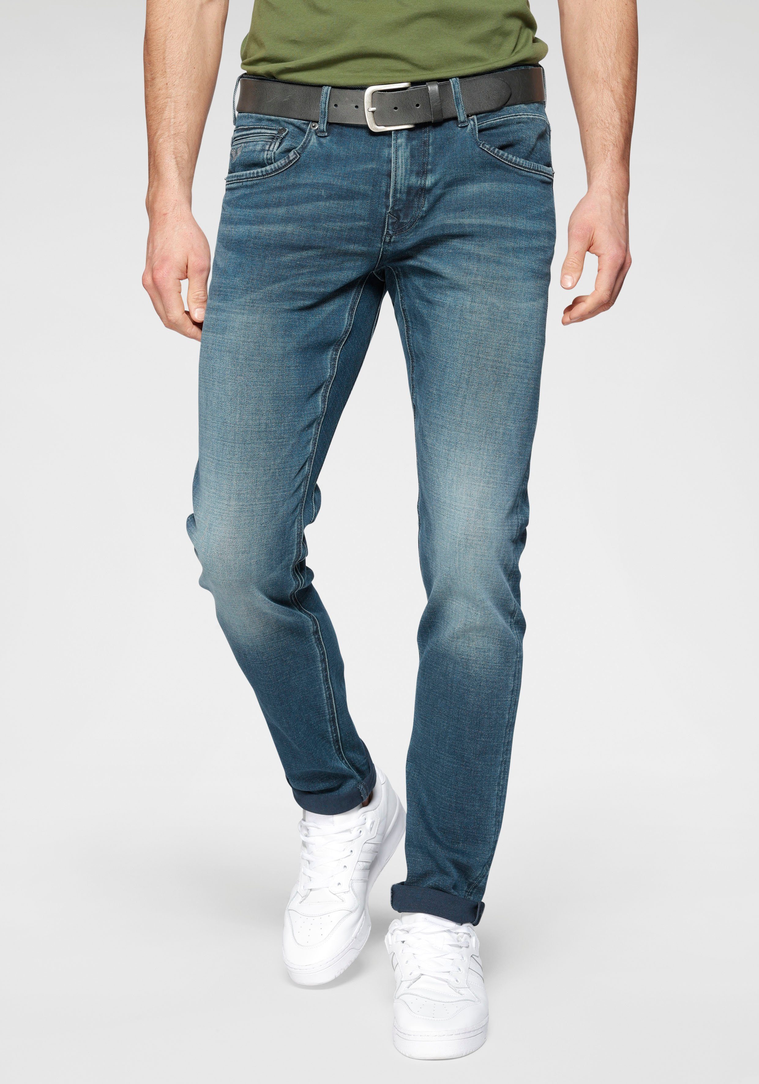 PME Legend Herren Jeans TAILWHEEL - Slim Fit - Blau - Dark Blue Indigo günstig online kaufen