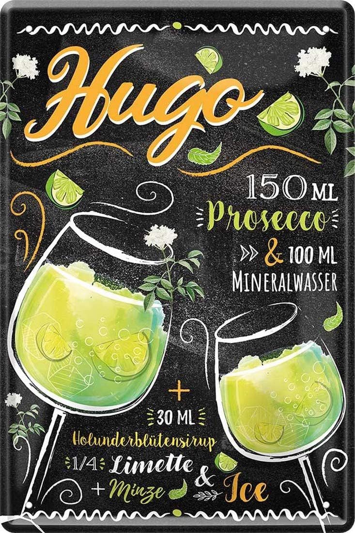 WOGEKA ART Metallbild Hugo - Cocktail günstig online kaufen