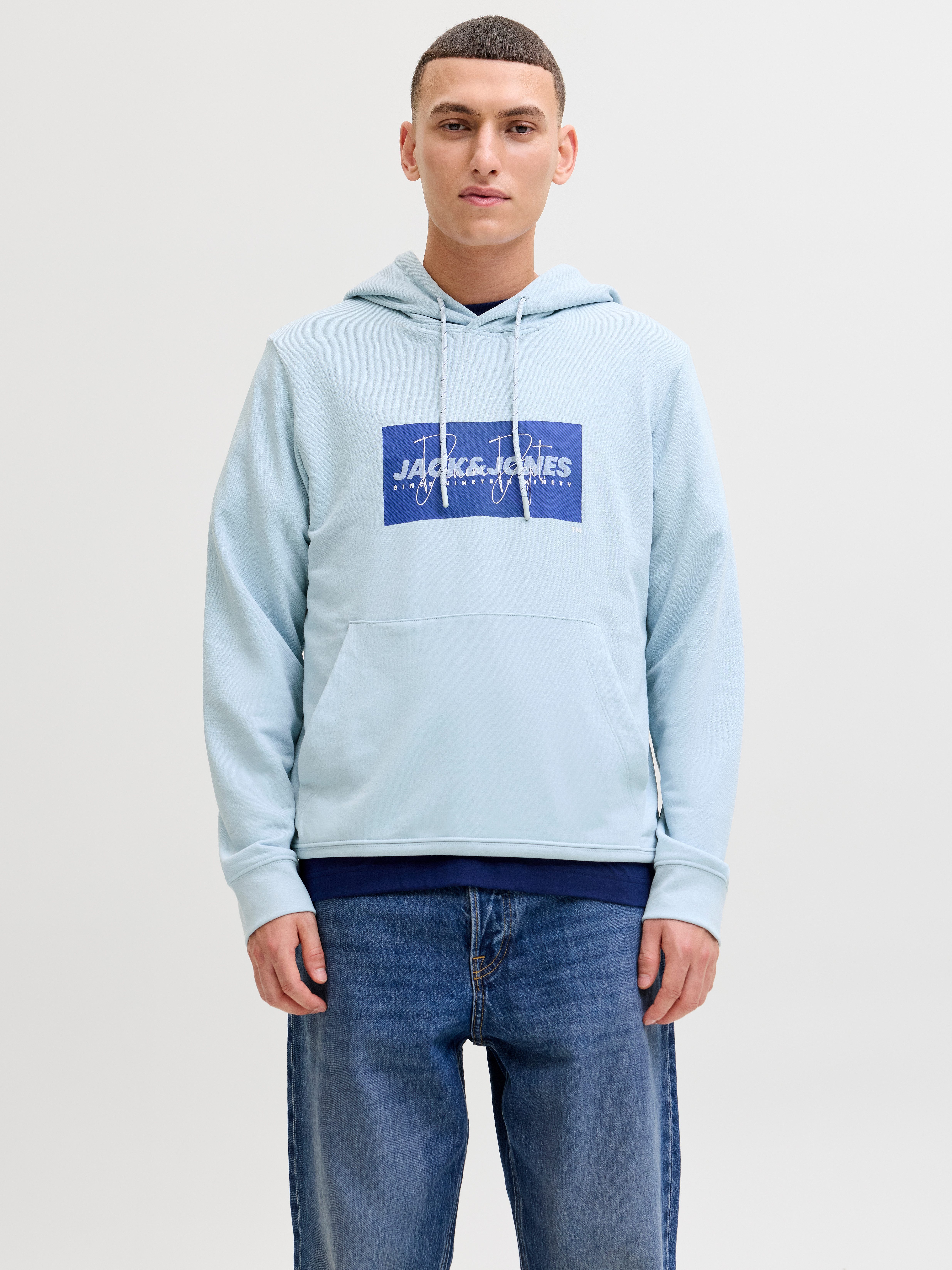 Kapuzensweatshirt JJCOLE PRINT SWEAT HOOD UNB