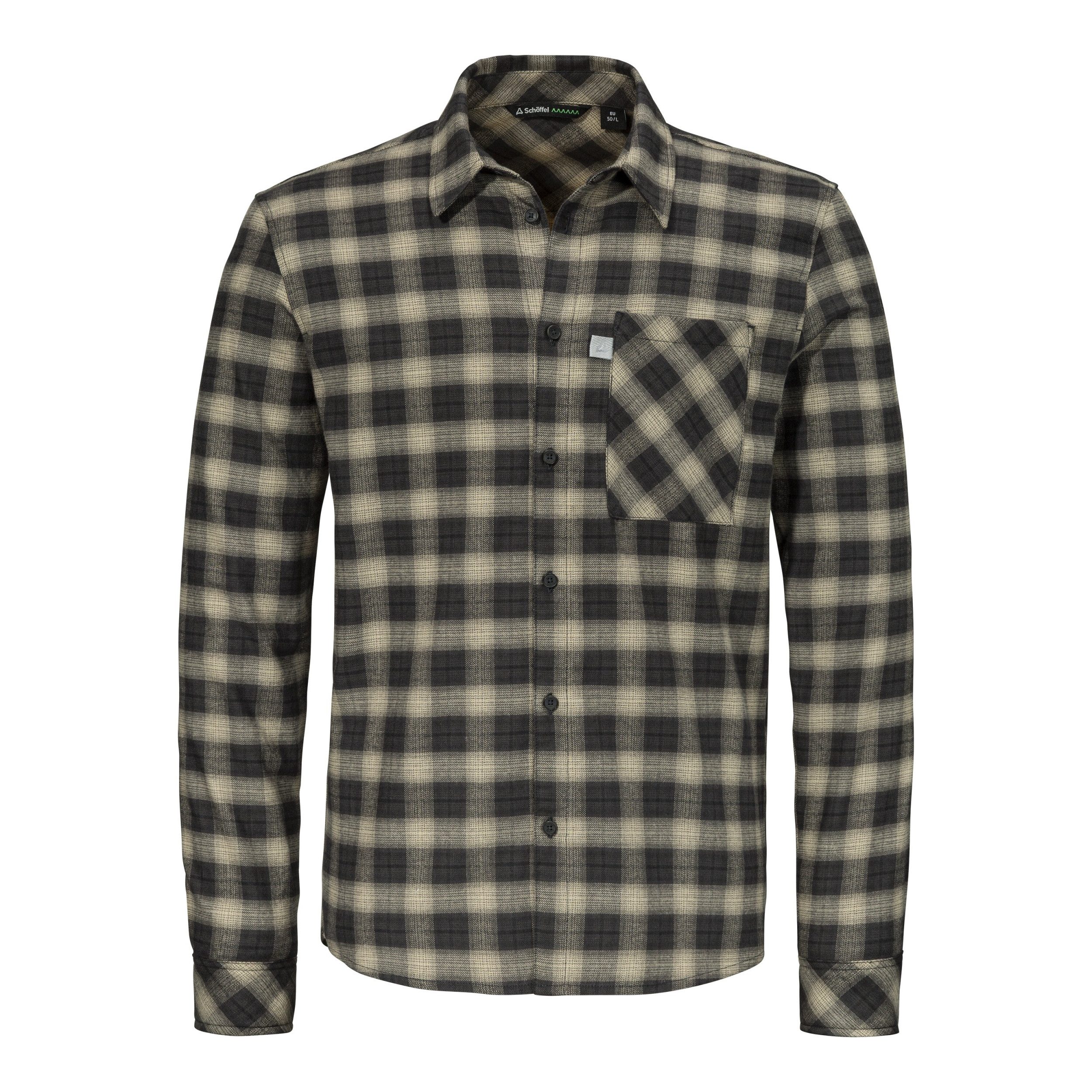 Schöffel Outdoorhemd Shirt Style Kleion MNS BLACK