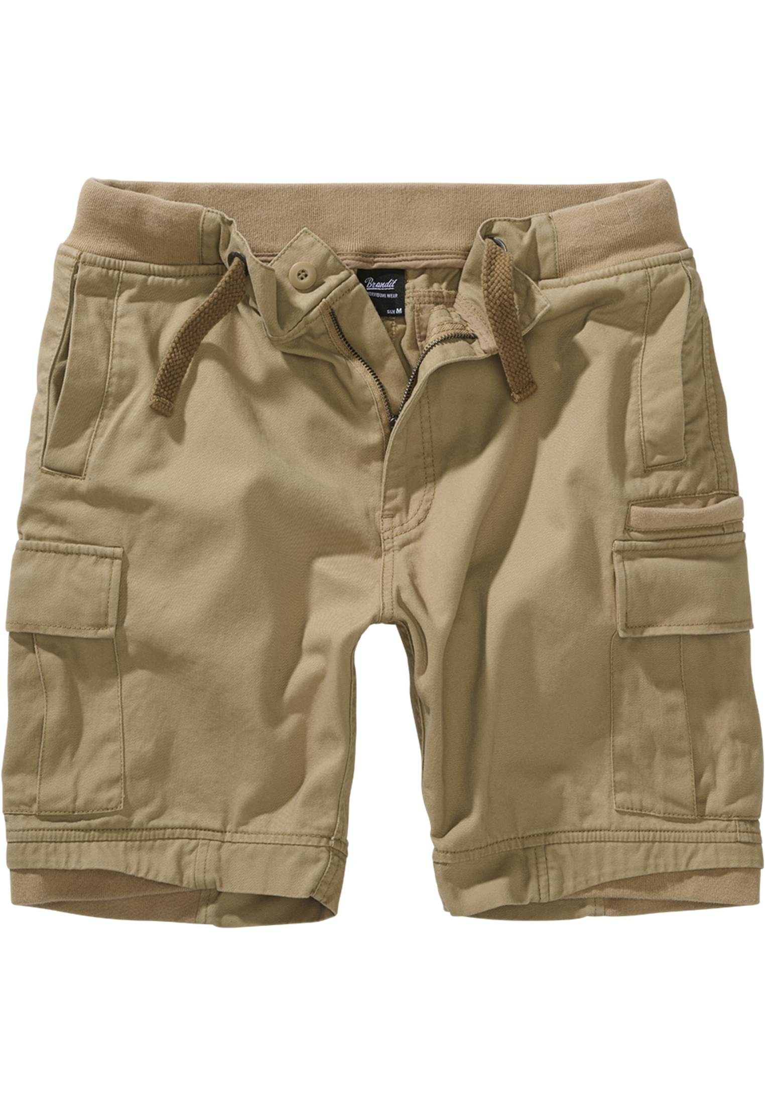 Brandit Herren Vintage (1-tlg) Packham camel Shorts Stoffhose