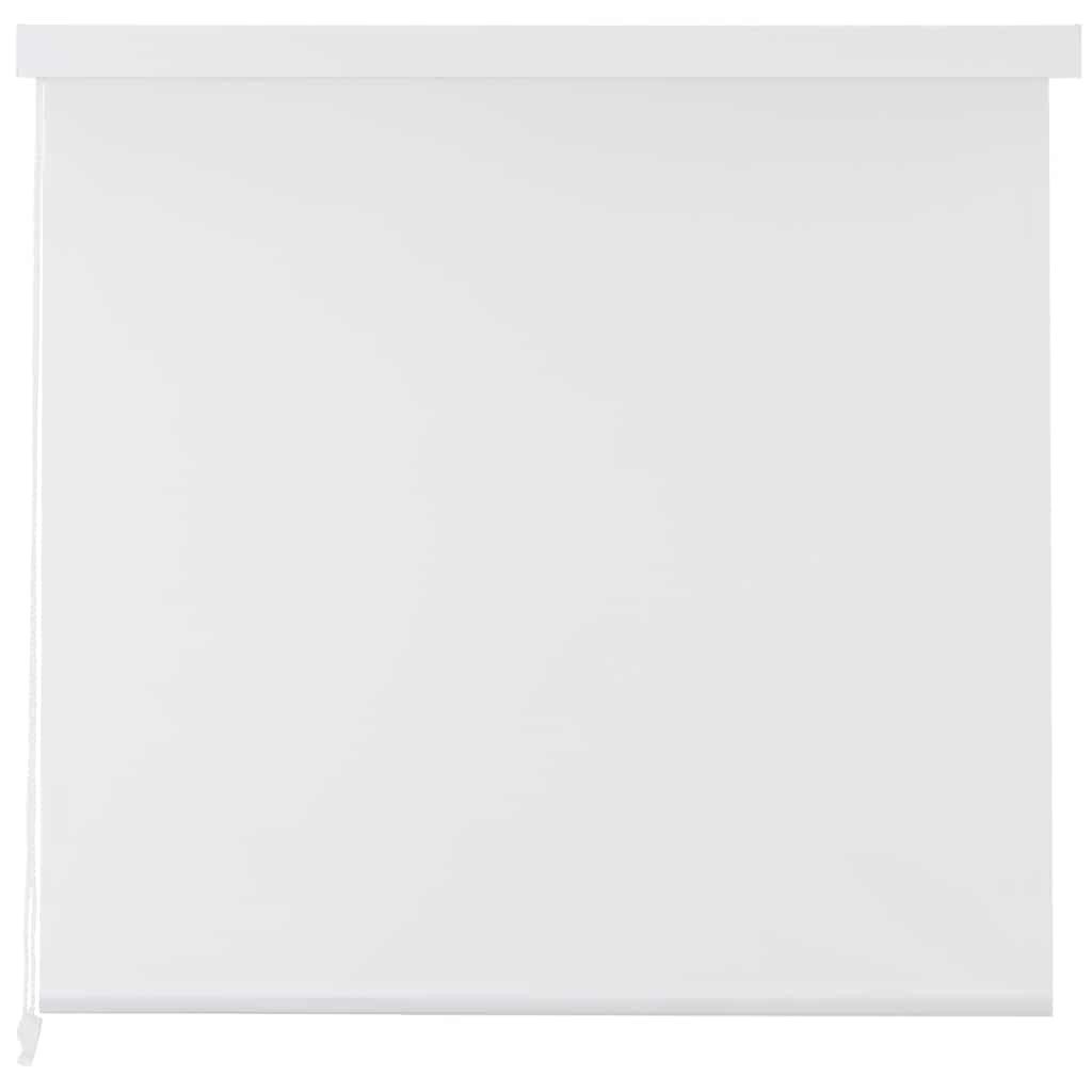 vidaXL Duschvorhang Duschrollo 160 x 240 cm Weiß Breite 160 cm, Duschrollo 160x240cm Weiß Duschvorhang Dusche Rollo Badewannenvorhang – Bild 3 von 5