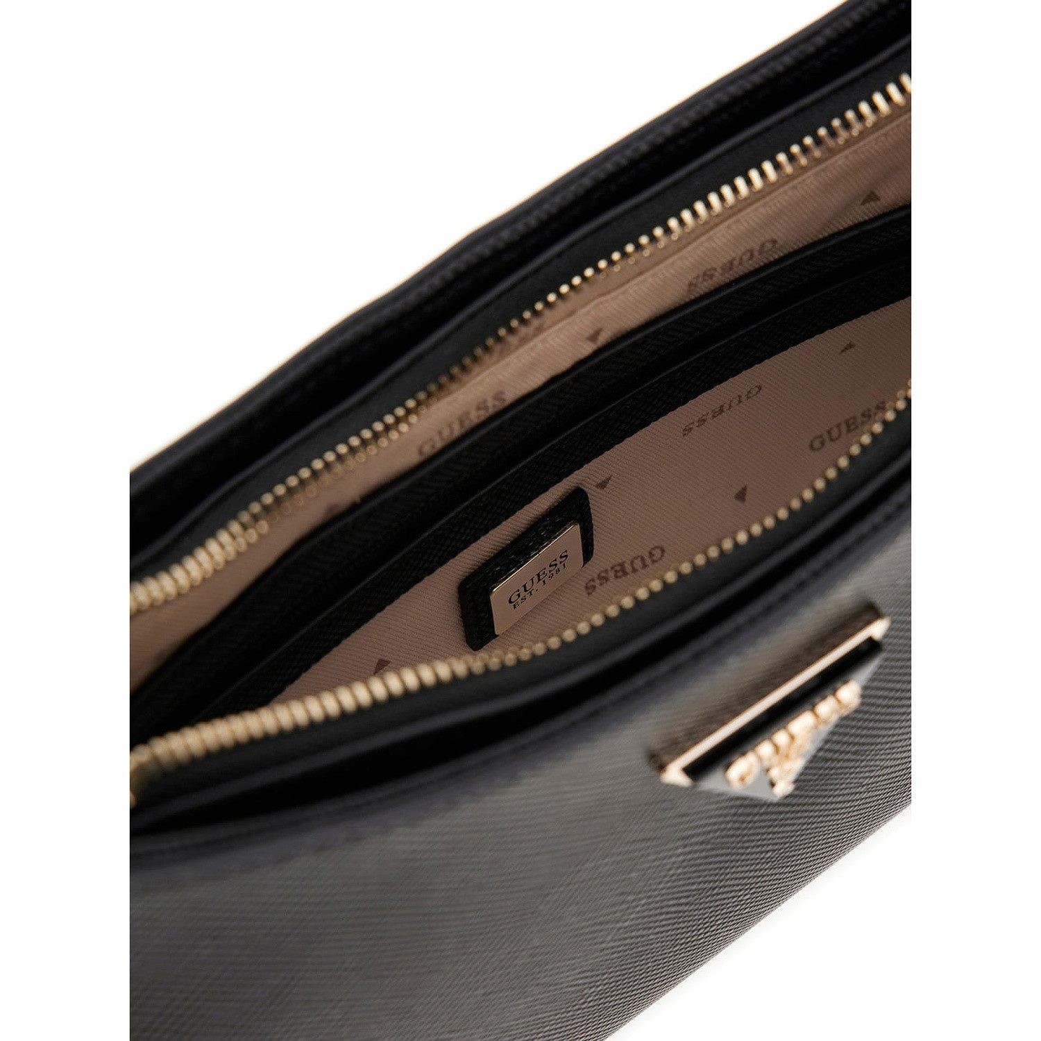 Guess Umhängetasche GUESS Umhängetasche Noelle II Black (1, 1-tlg., 1)