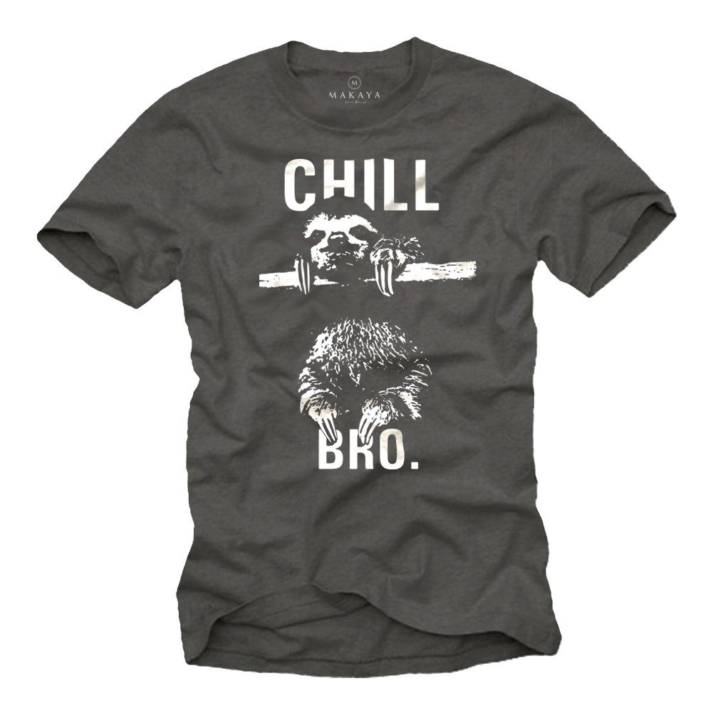 MAKAYA Print-Shirt Coole Lustige T-Shirt Sprüche günstig online kaufen