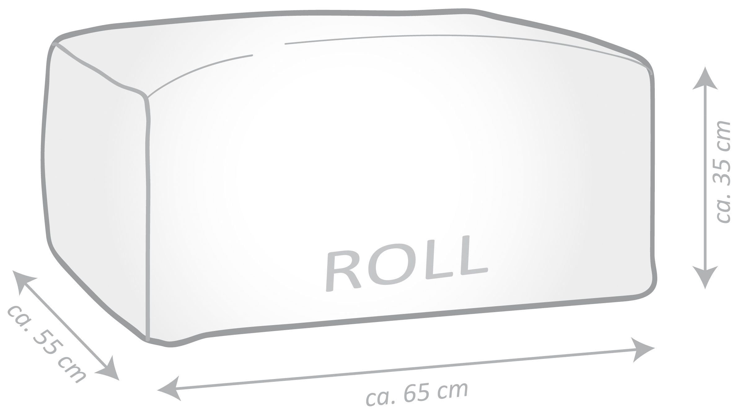Magma Heimtex Sitzsack Roll SOFTY (1 St)
