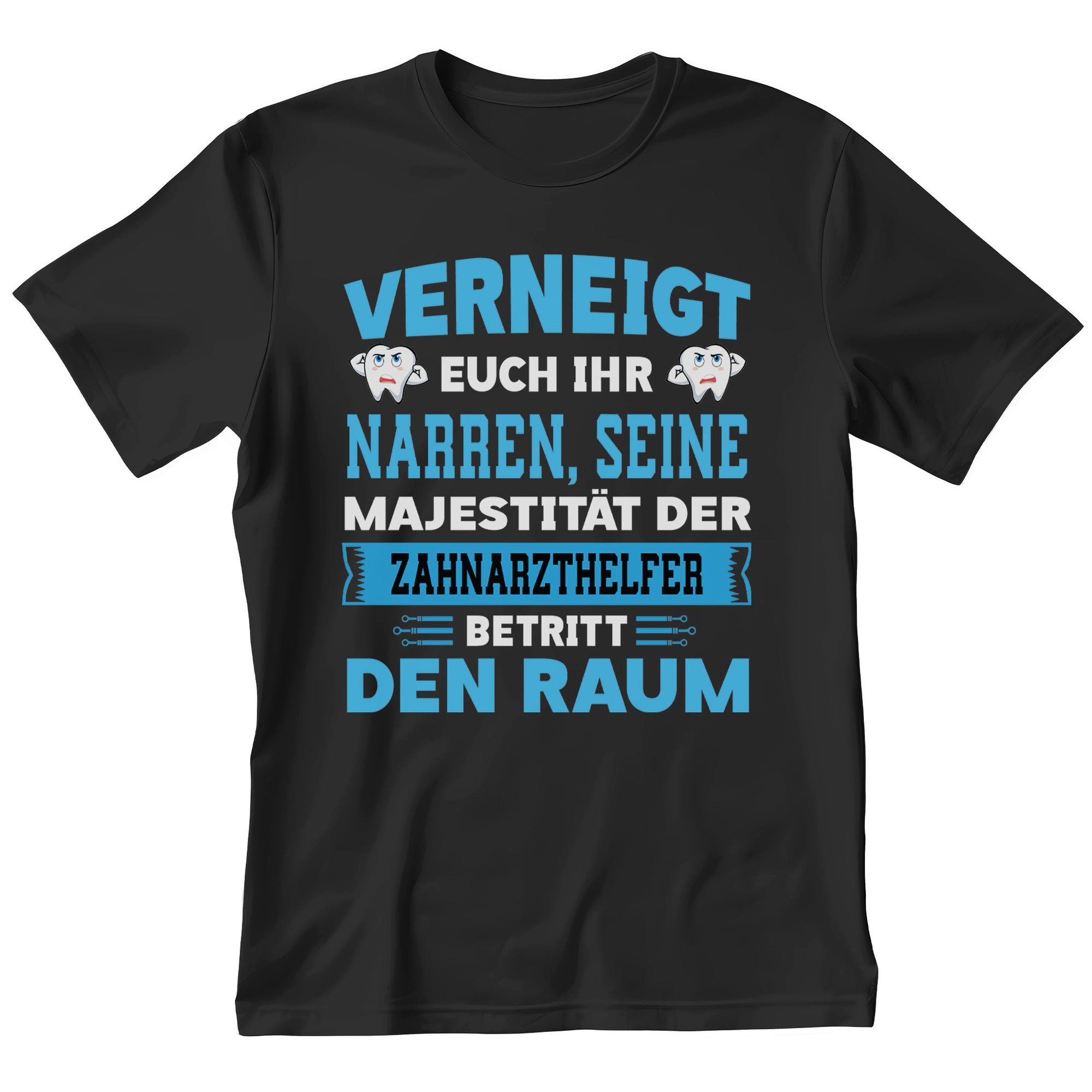 T-Shirt Zahnarzthelfer Geschenk Männer Spruch Beruf Abschluss