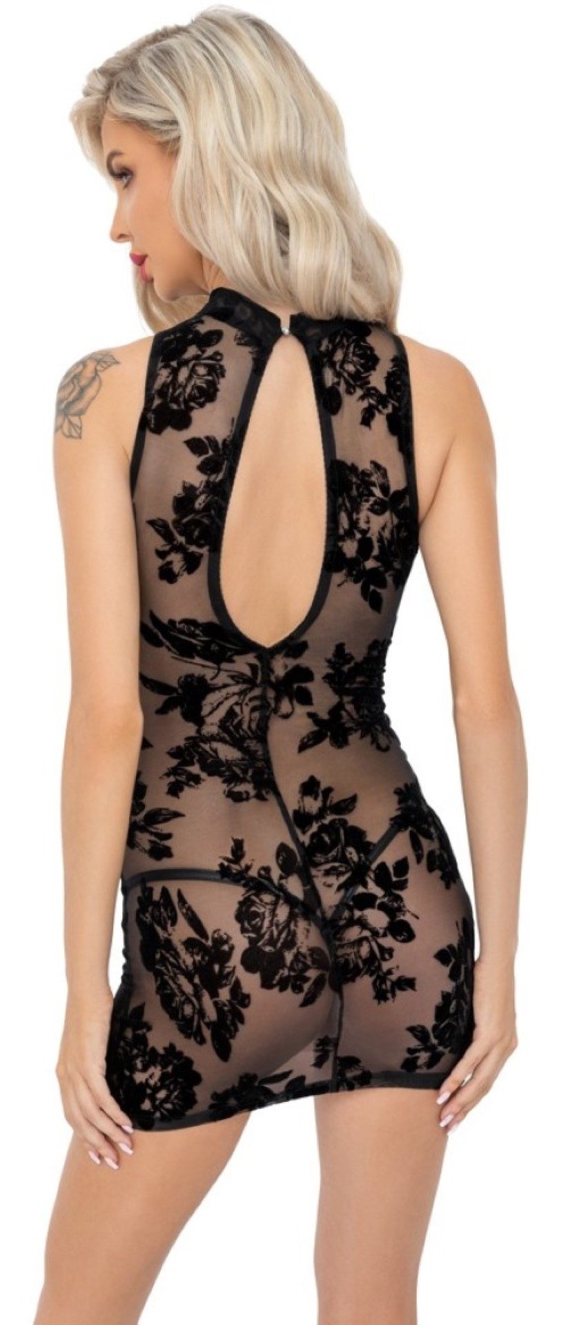 Noir Netzkleid Noir - Minikleid - (L,M,S,XL)