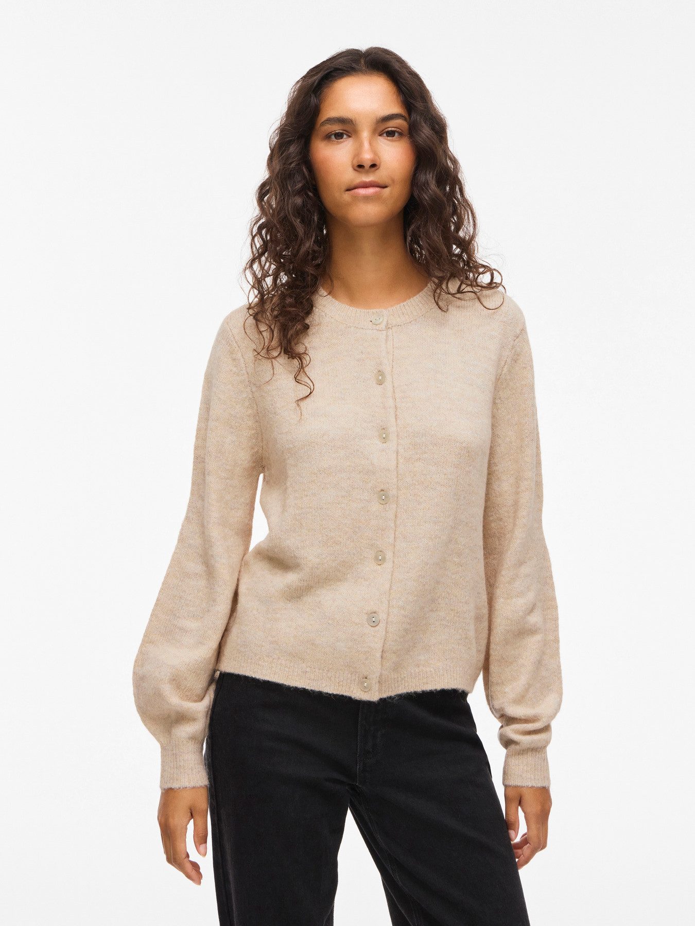 Vila Cardigan Weicher Strick, lässiger Stil, günstig online kaufen