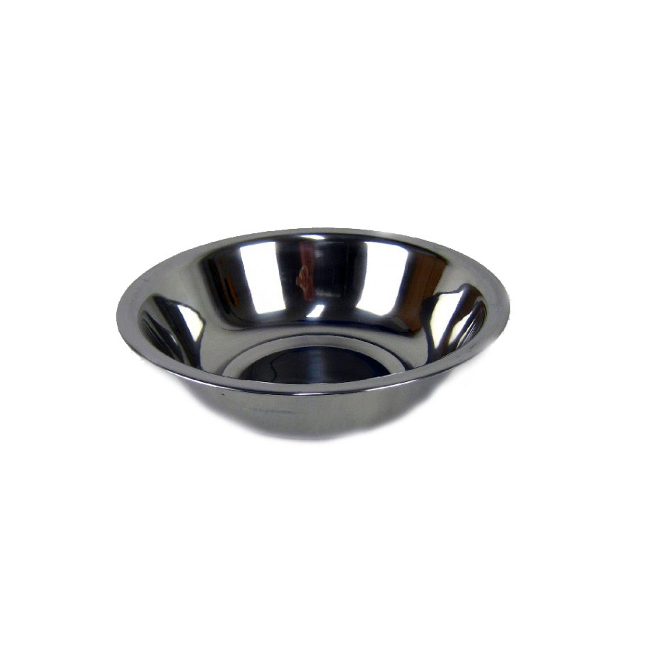 Schüssel Edelstahl Schüssel D. 22cm hochglanzpoliert