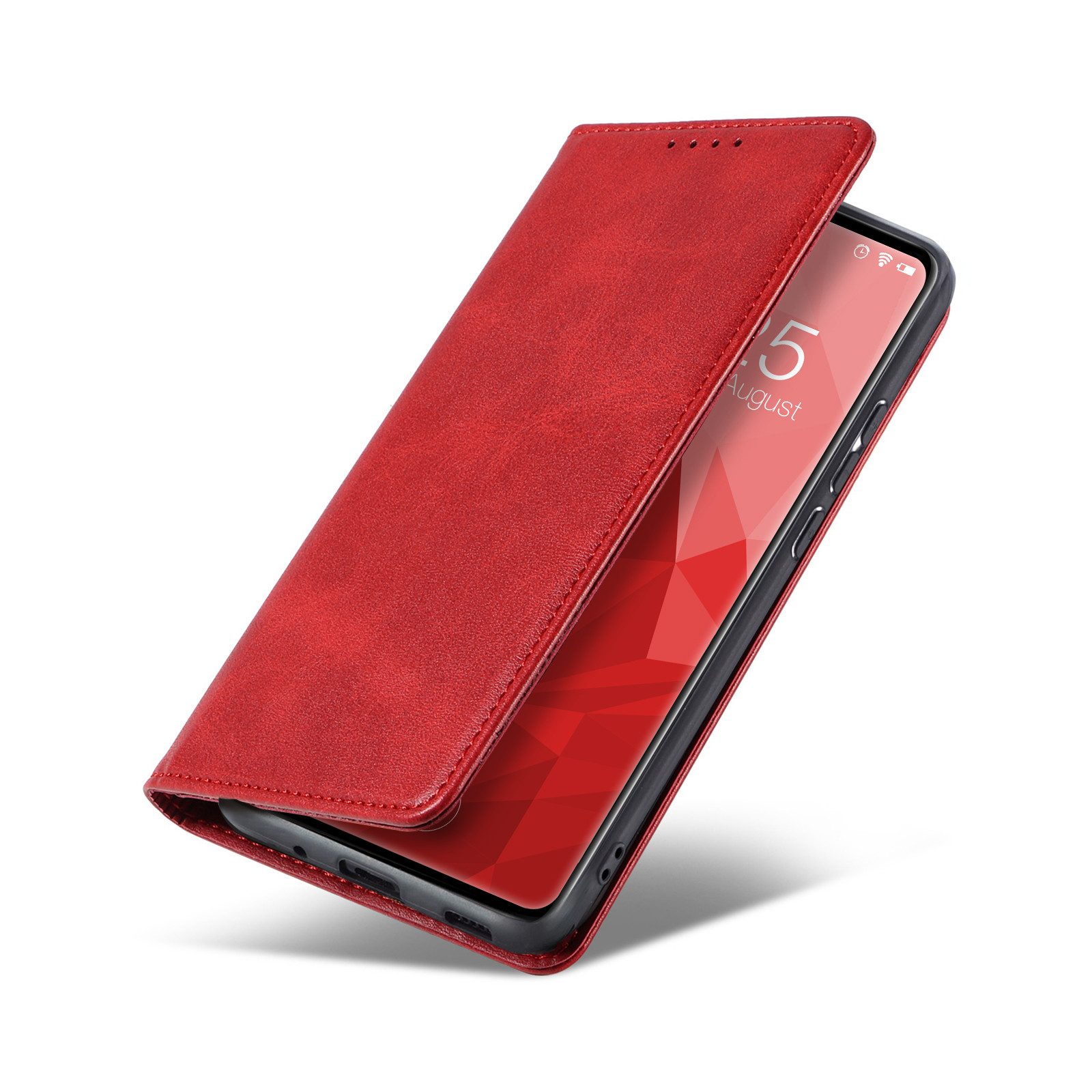 Tec-Expert Handyhülle Tasche Hülle für Huawei Mate 20 6.53 Zoll, 6.53 ", Cover Klapphülle Case mit Kartenfach Fliphülle aufstellbar