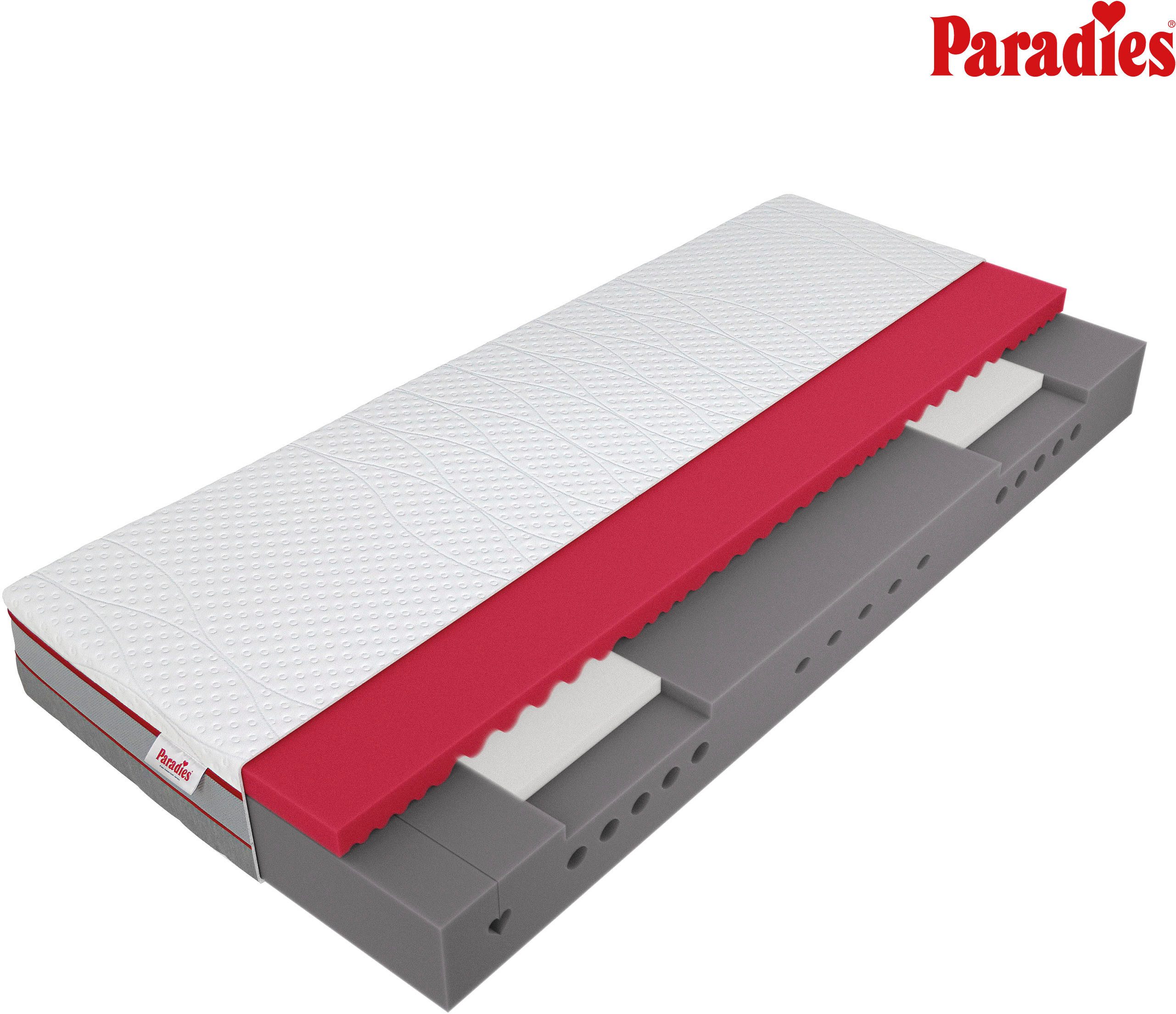 Kaltschaummatratze Neuheit: Paradies Perfekta KS, 90x200, 140x200 cm & weitere Größen, Paradies, 22 cm hoch, Maximaler Komfort mit Memoryschaum und Klimaregulierung